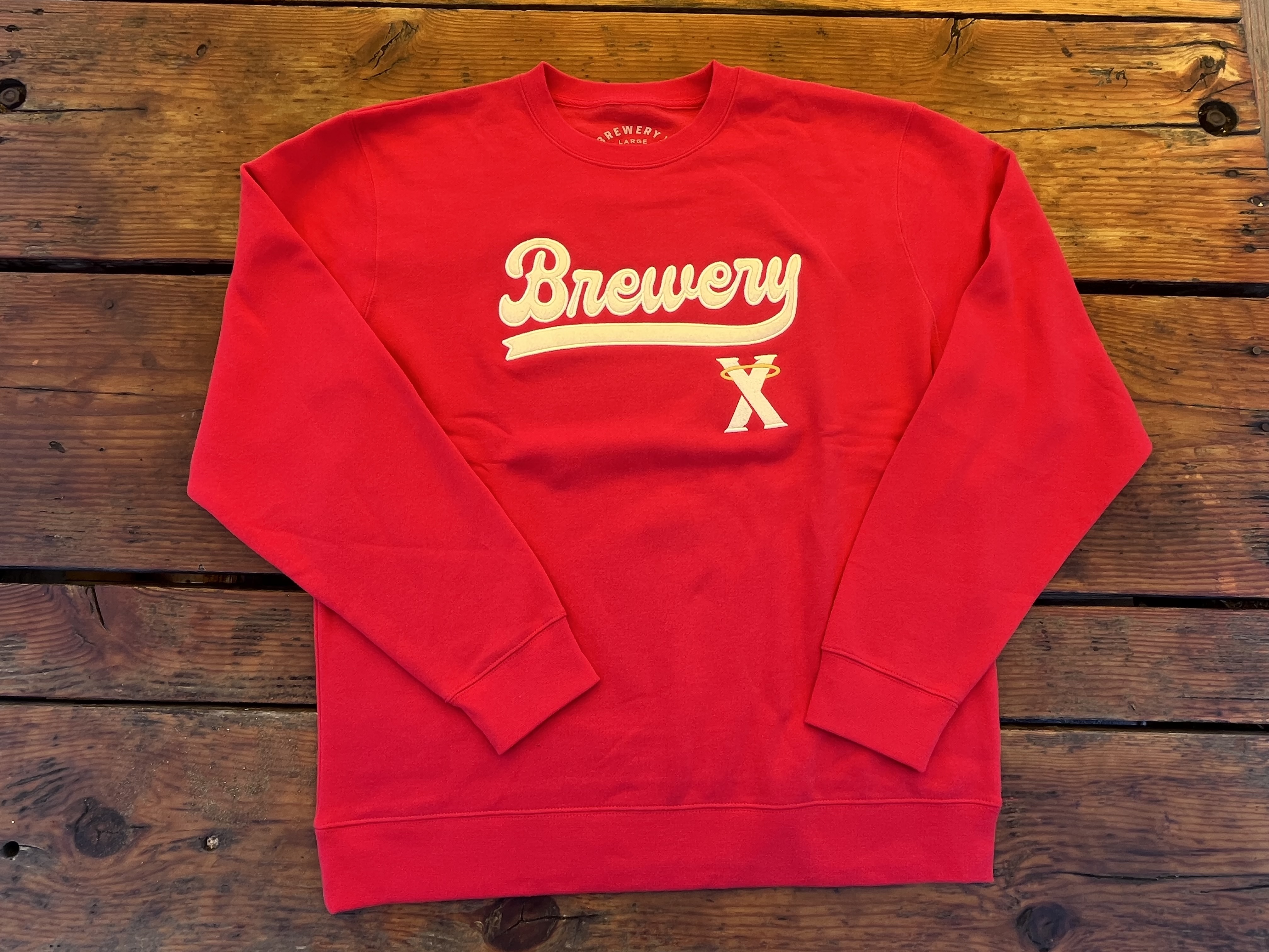 Red Halo Crewneck