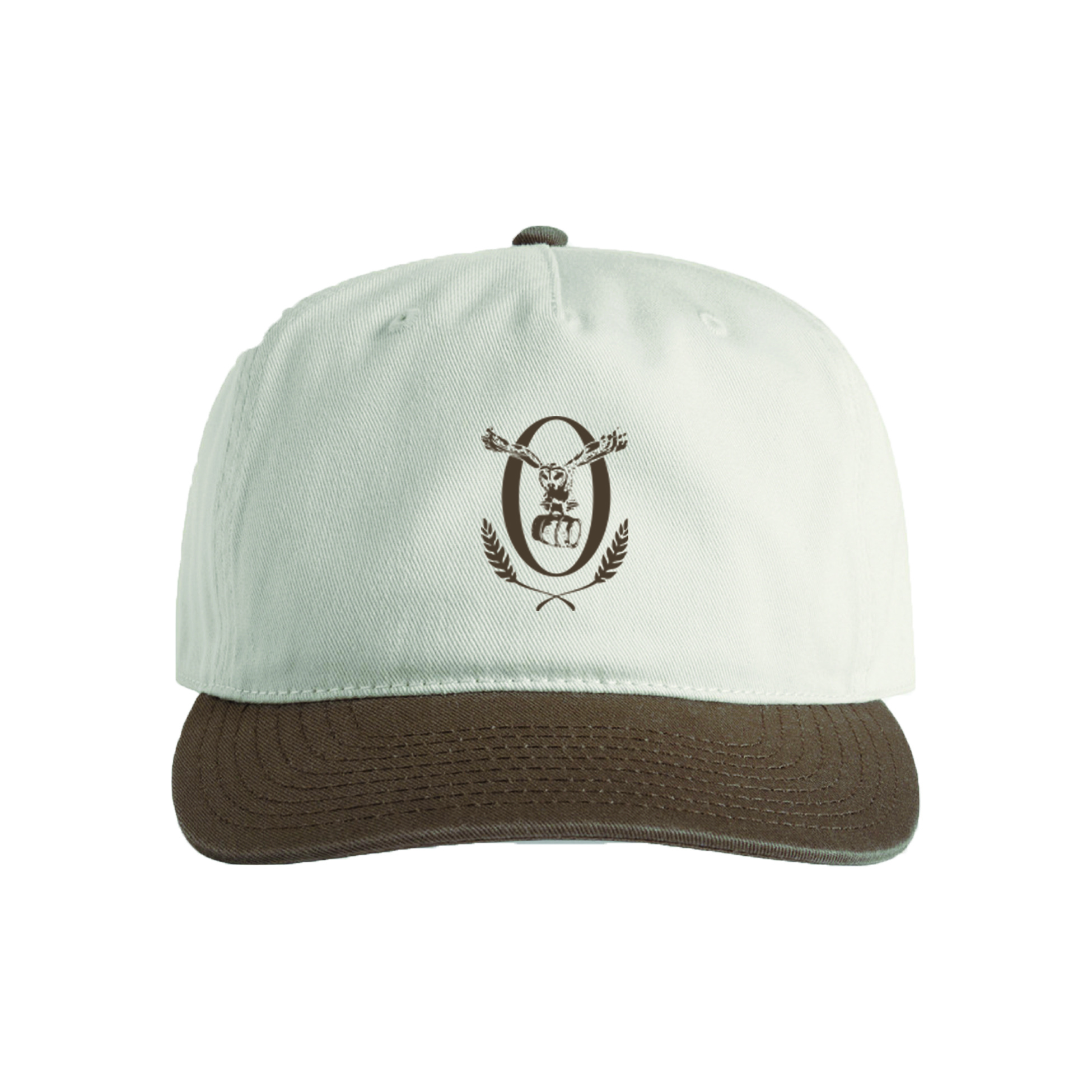 Walnut/Ivory Two Tone Cap