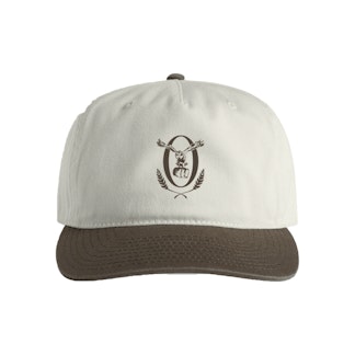Walnut/Ivory Two Tone Cap