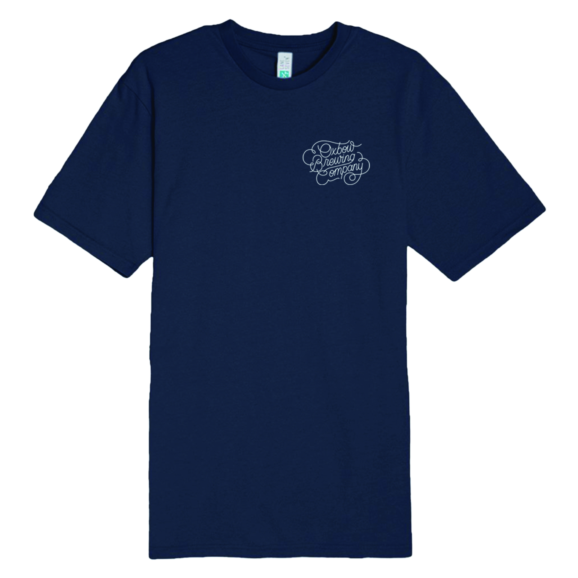 Navy Oxbow Brewing Co Tee
