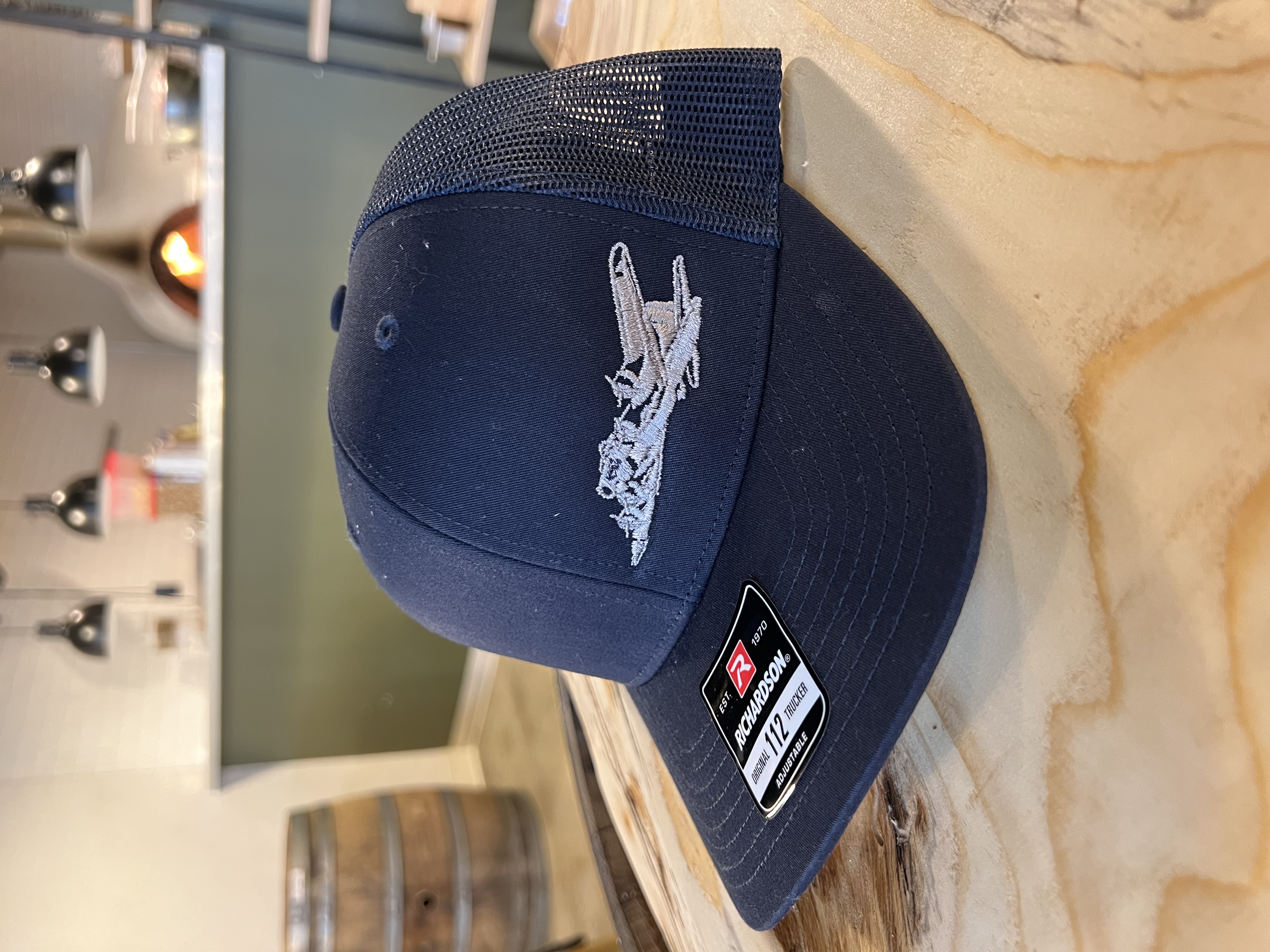 navy side logo richardson