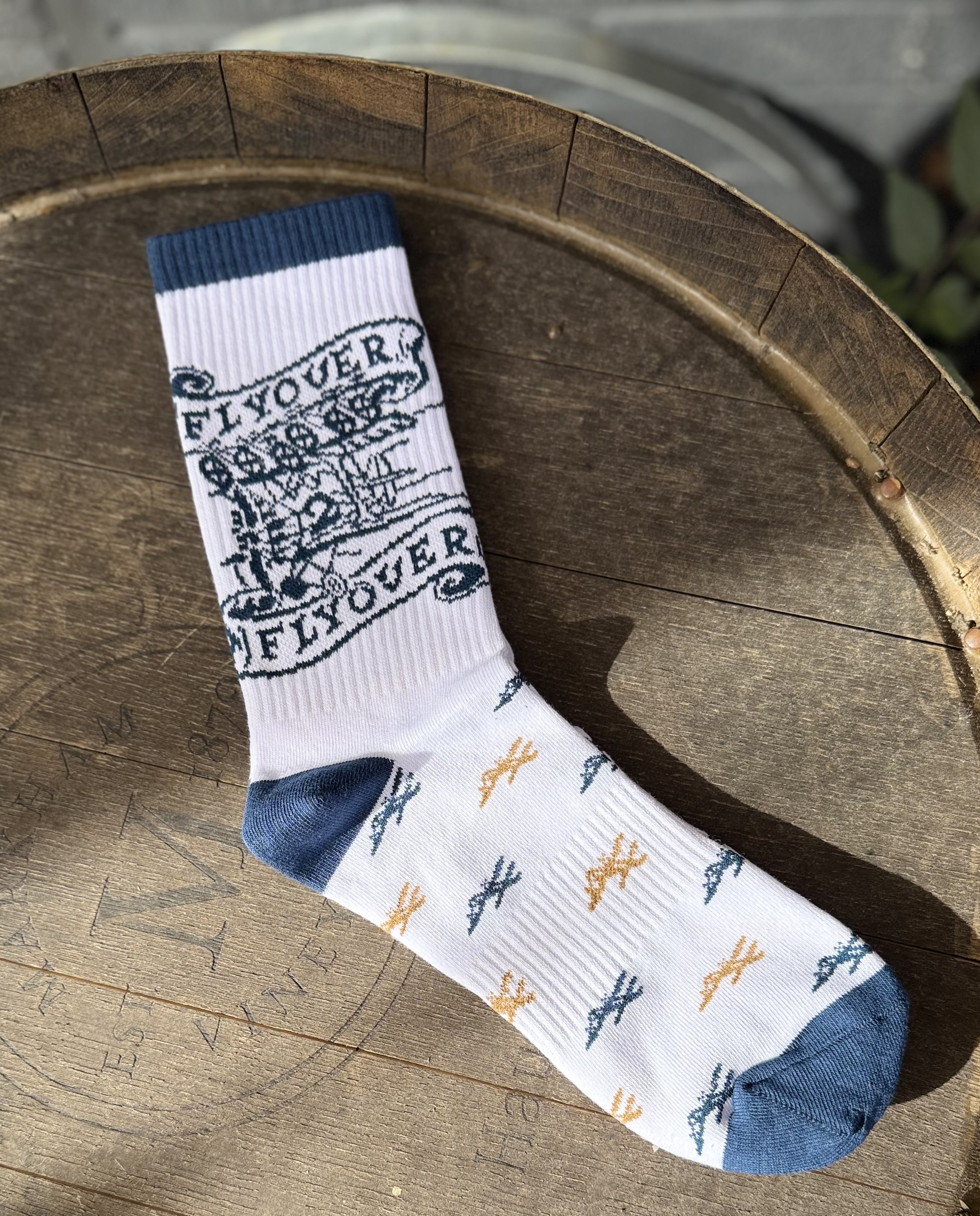 Flyover socks