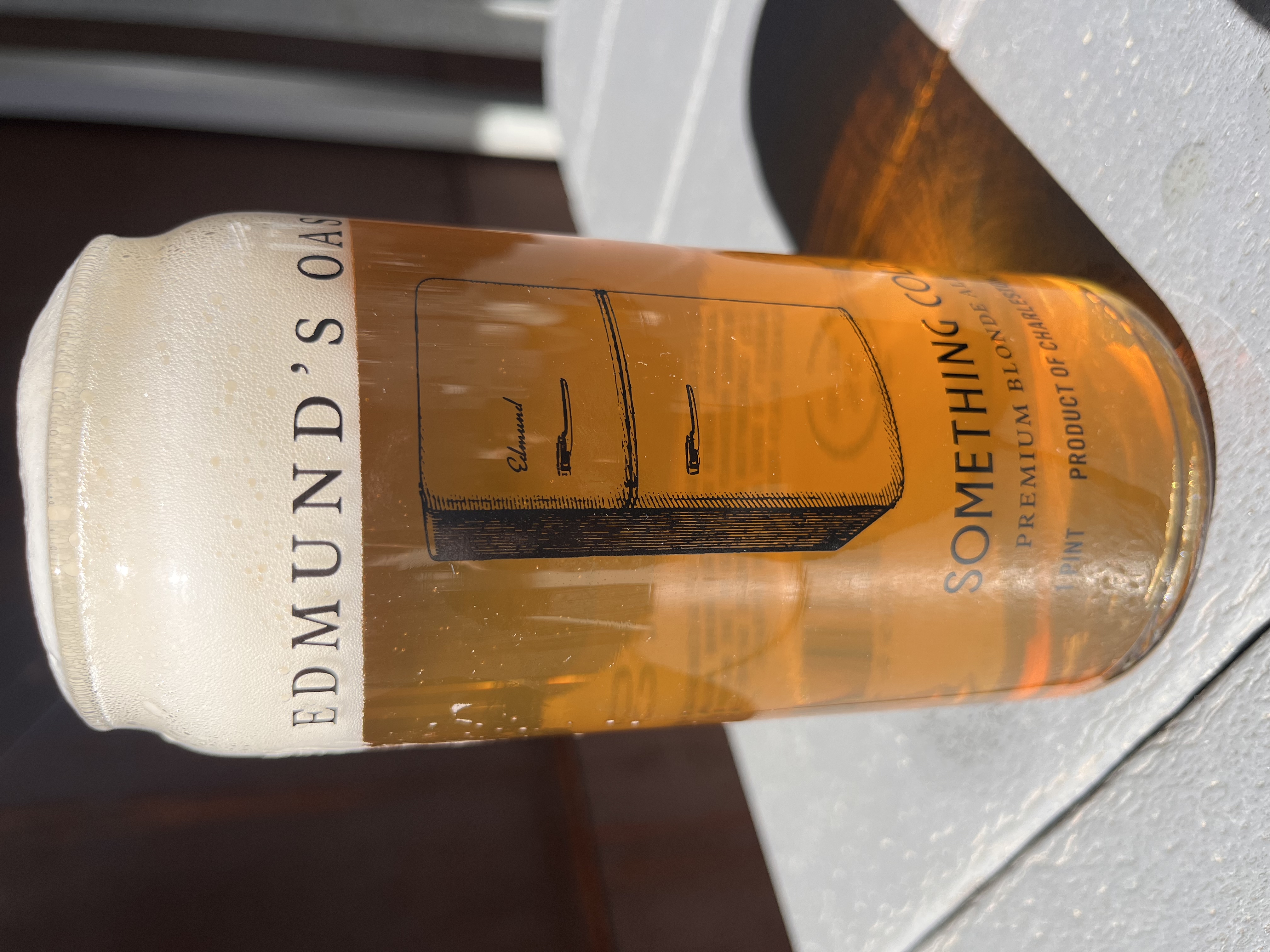 Something Cold Can Pint Glass