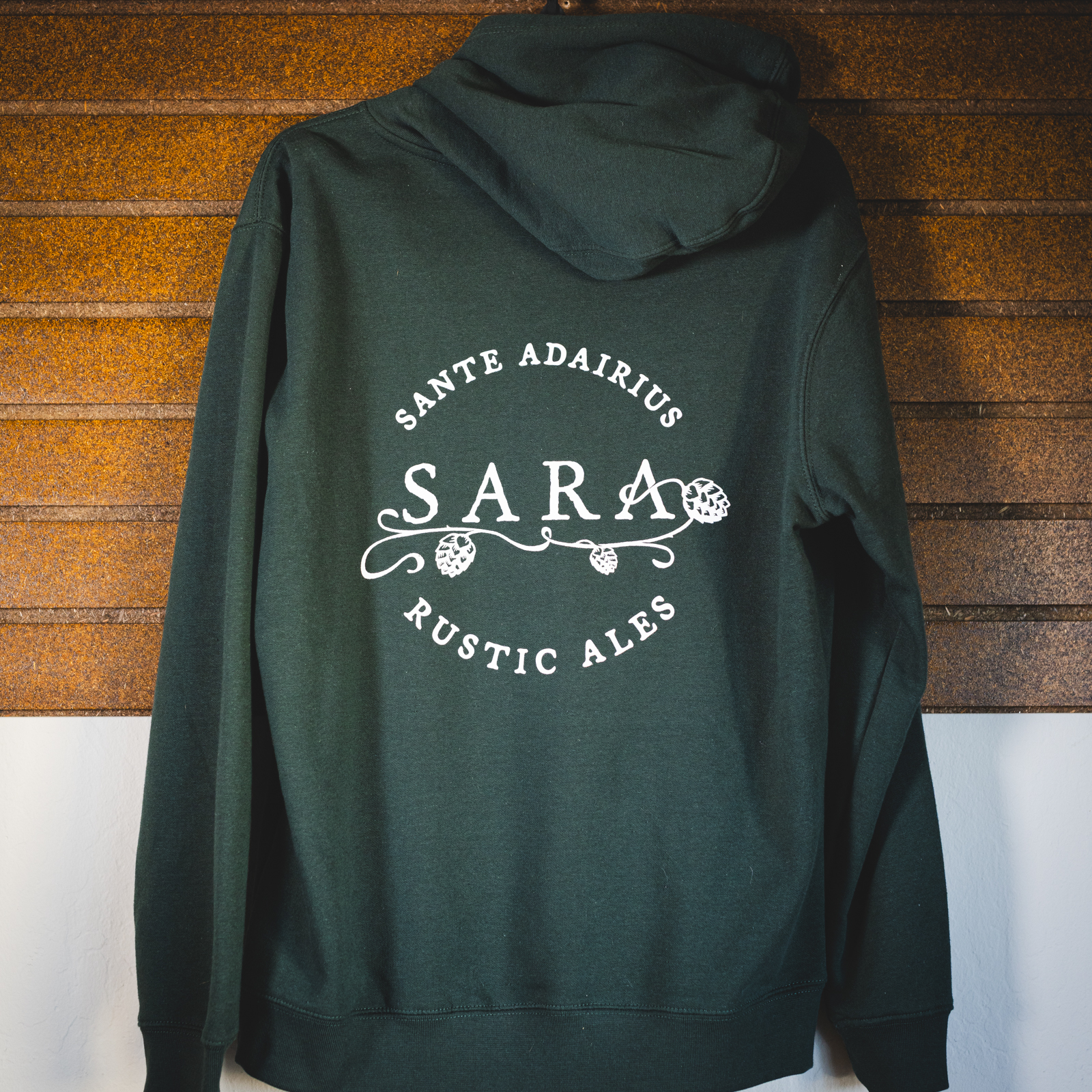 Forest Green SARA Logo Hoodie