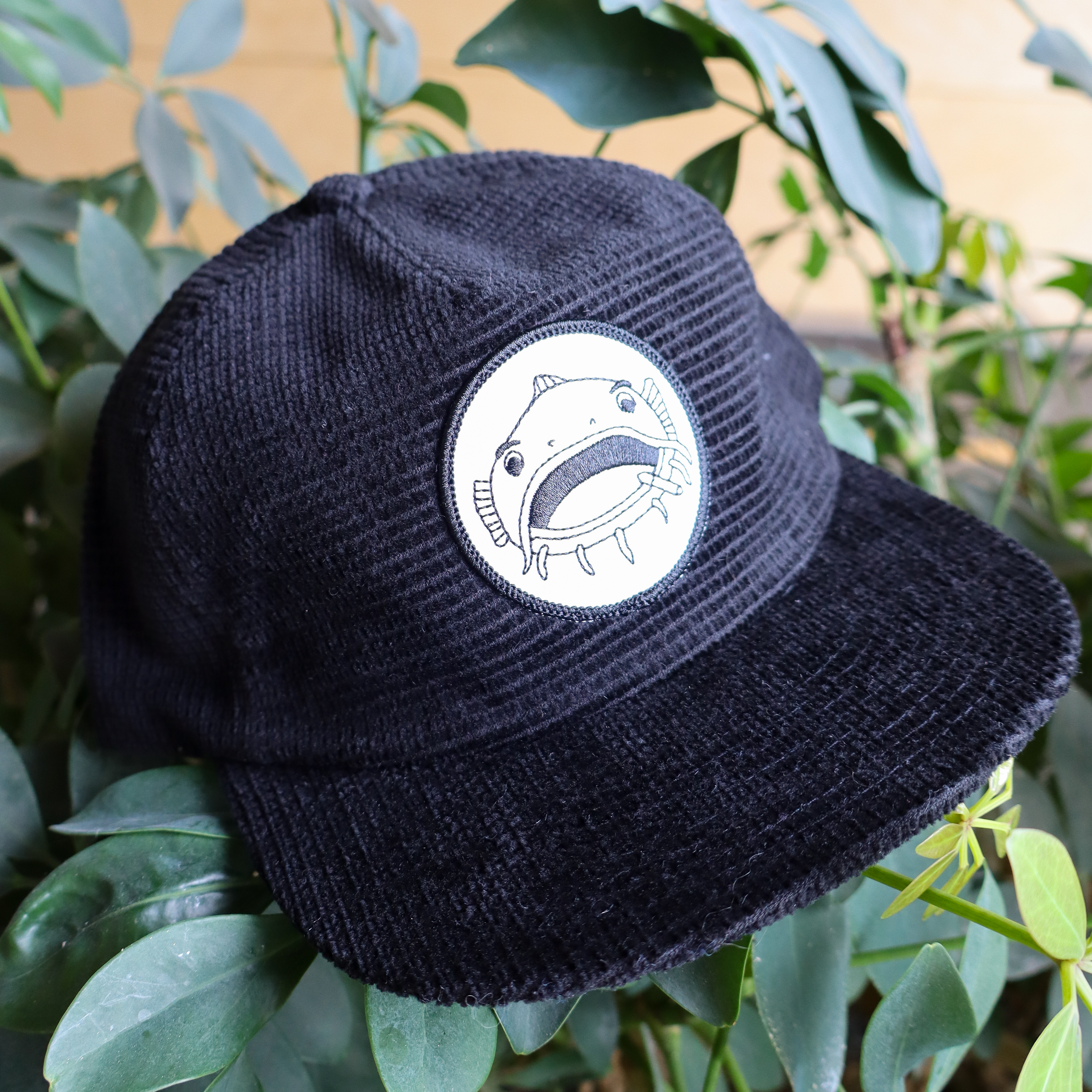 Waffle Corduroy - Black