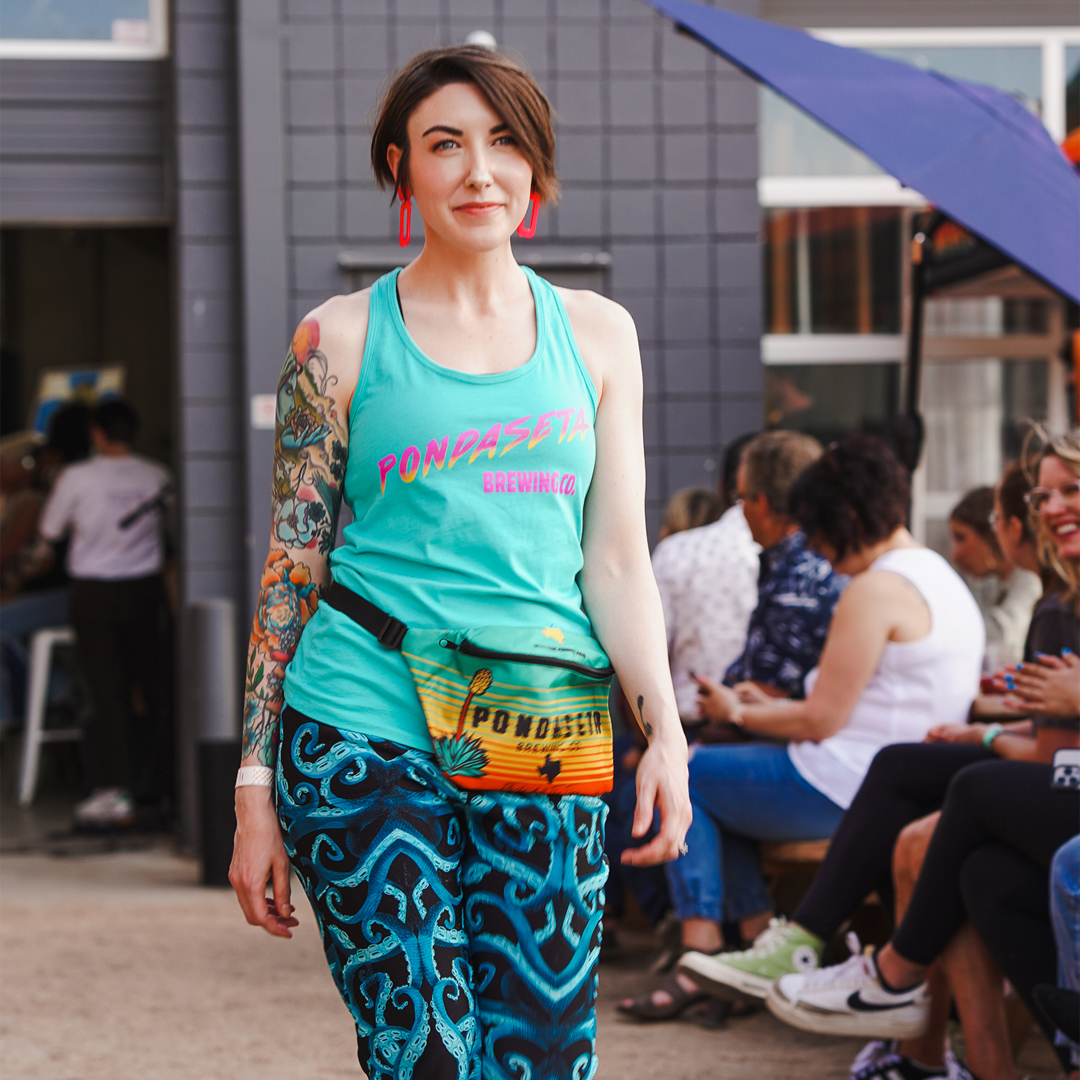 Lifeguard Tank Turquoise