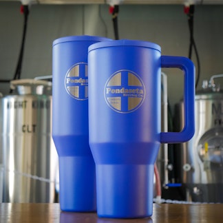 Blue Insulated Mug