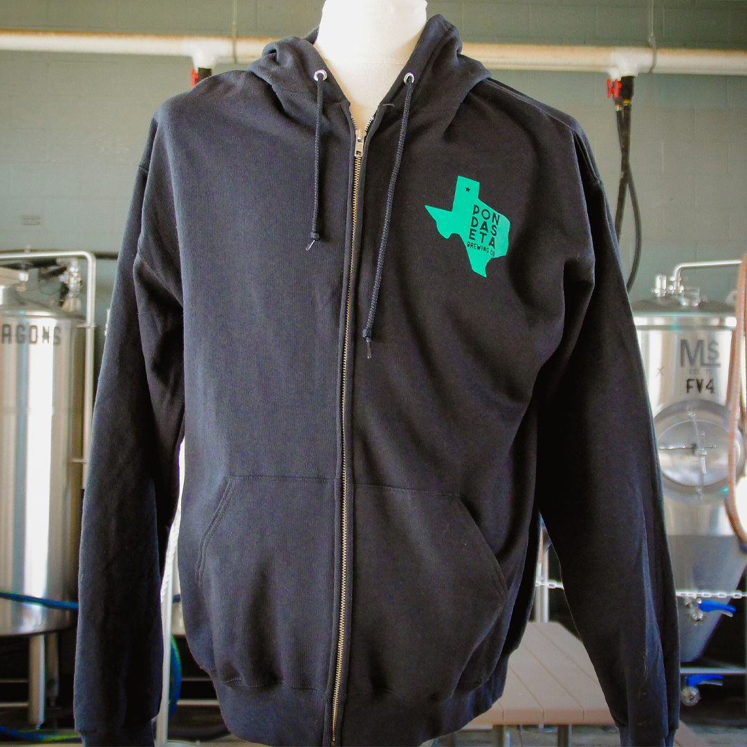 Texas Zip Hoodie