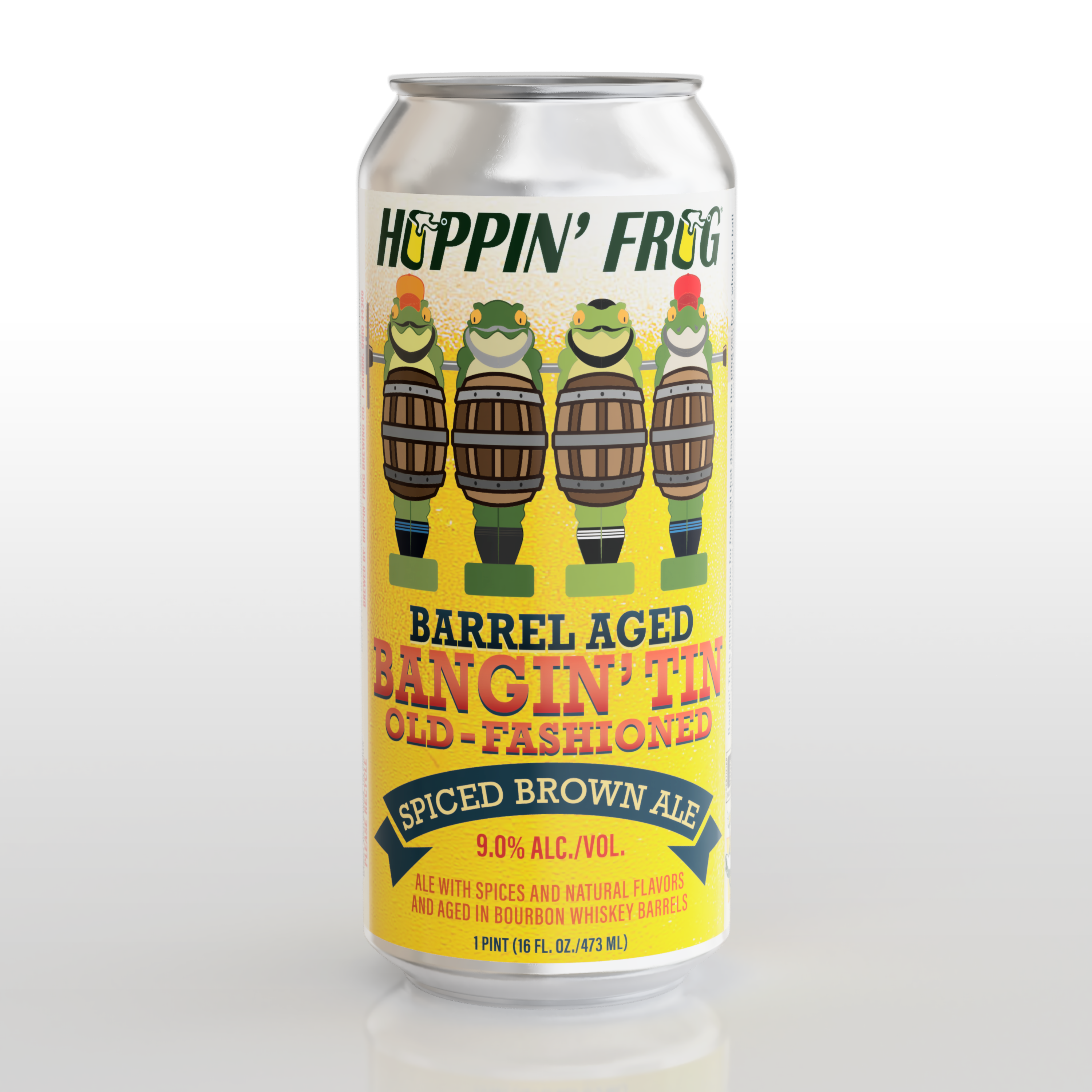 Barrel-Aged Bangin’ Tin Old-Fashioned Brown Ale 4-pack
