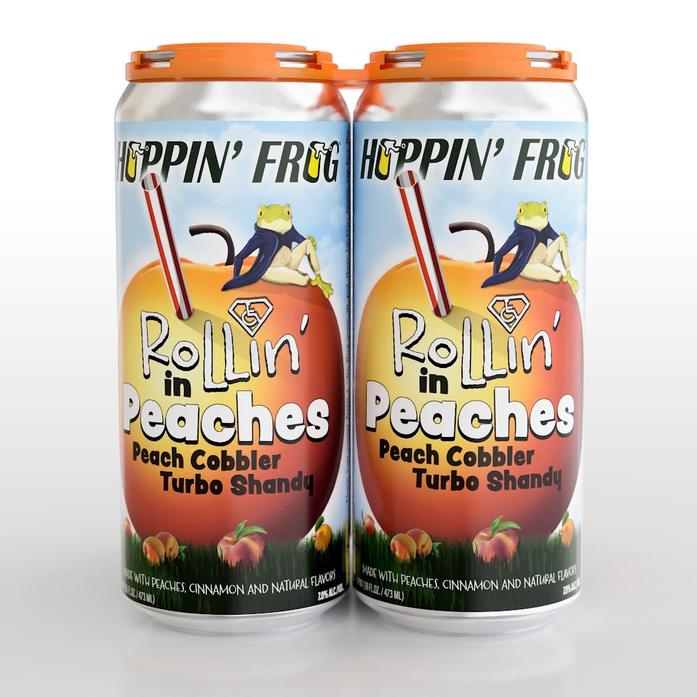 Rollin' In Peaches Peach Cobbler Turbo Shandy 4-pack