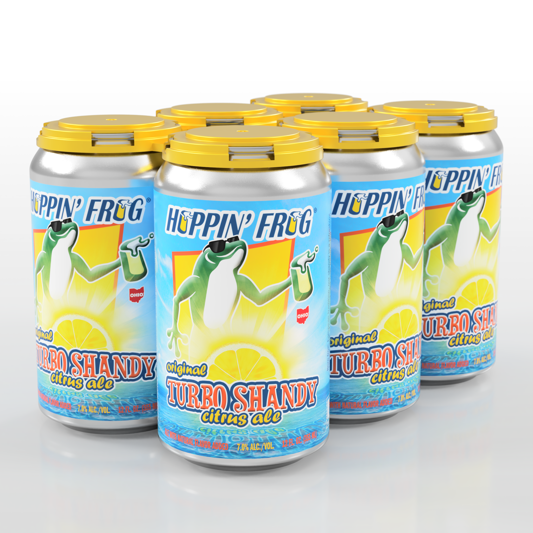 Original Turbo Shandy Citrus Ale 6-pack | Hoppin Frog Online Shop Original Turbo Shandy Citrus Ale 6-pack | Hoppin Frog Online Shop