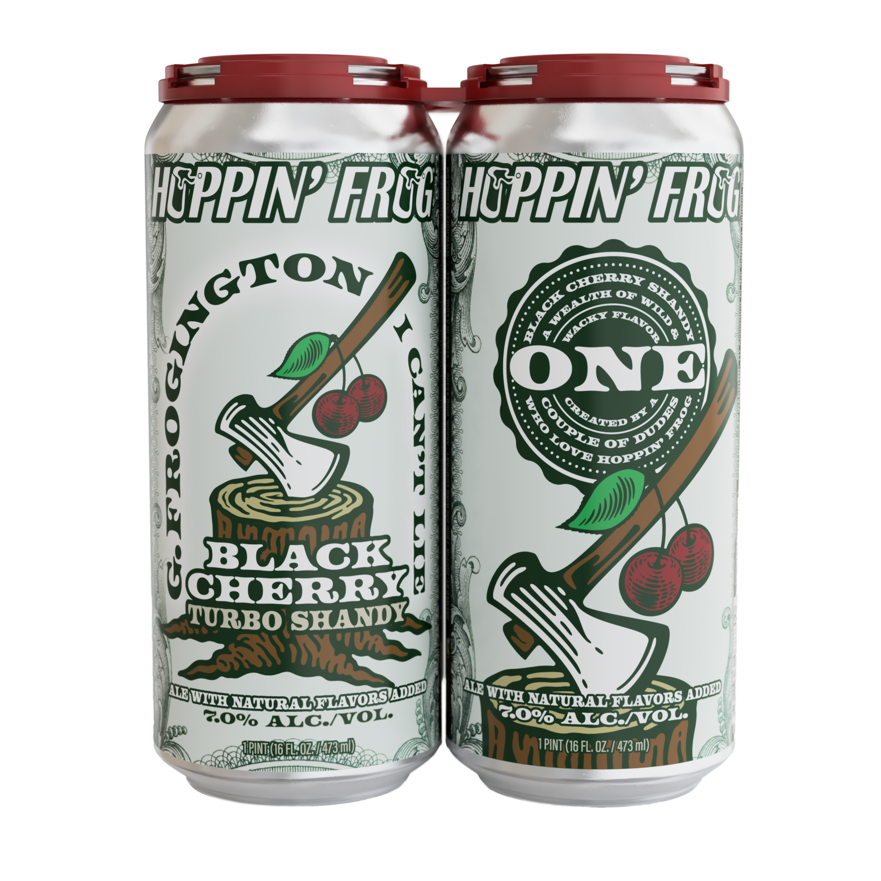 Black Cherry Turbo Shandy 4-pack