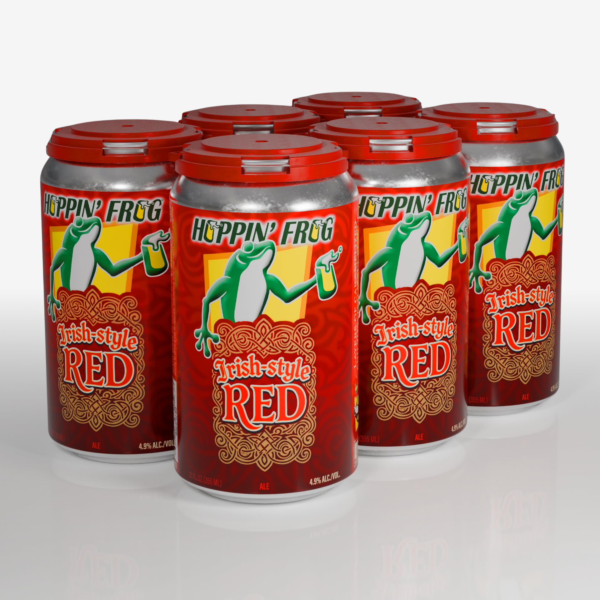 Hoppin’ Frog’s Irish Red Ale 6-pack