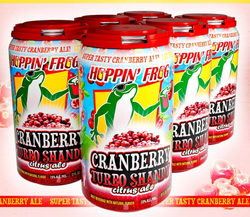 Cranberry Turbo Shandy Citrus Ale 6-pack