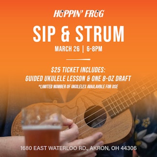 Sip & Strum Ukulele Experience - March 26th 6pm