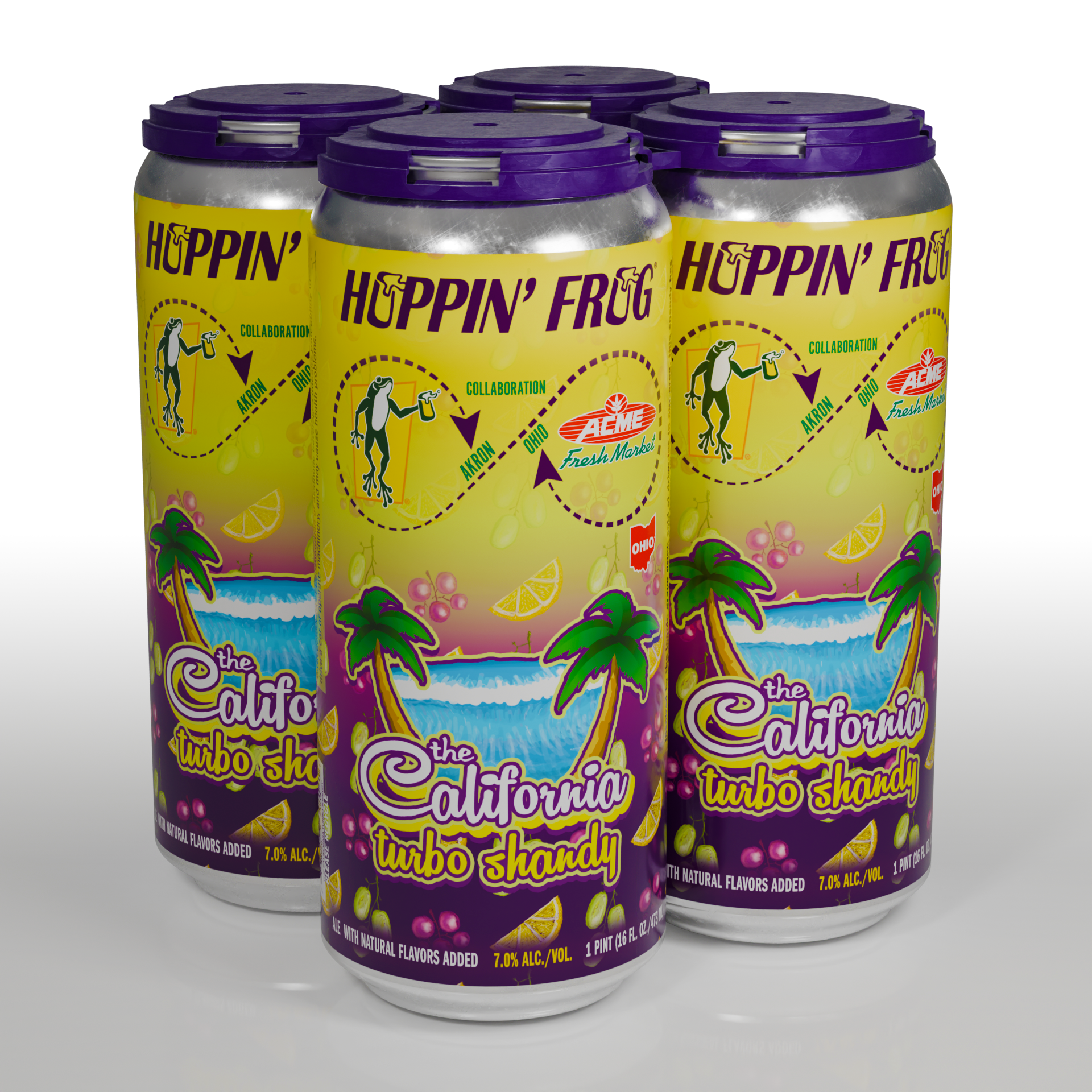 The California Turbo Shandy Citrus Ale 4-Pack