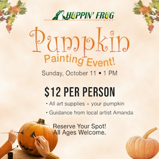 Pumpkin Painting - Sunday, October 11th at 1pm