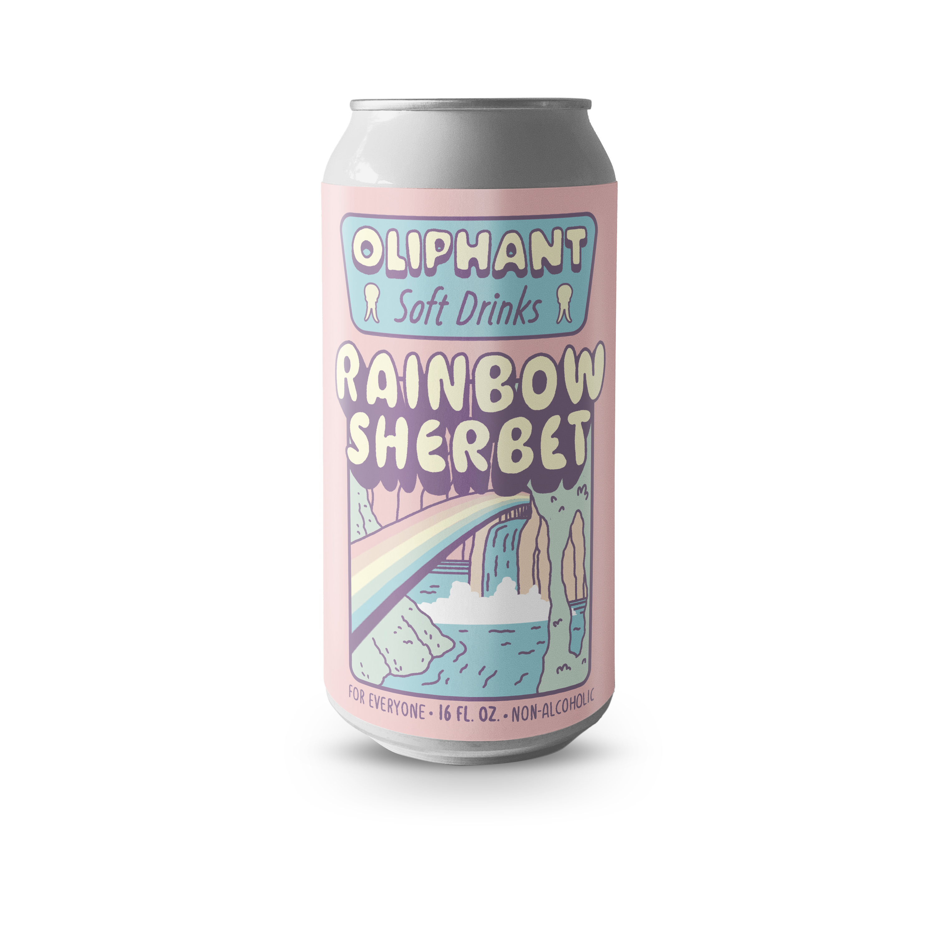 Rainbow Sherbet can
