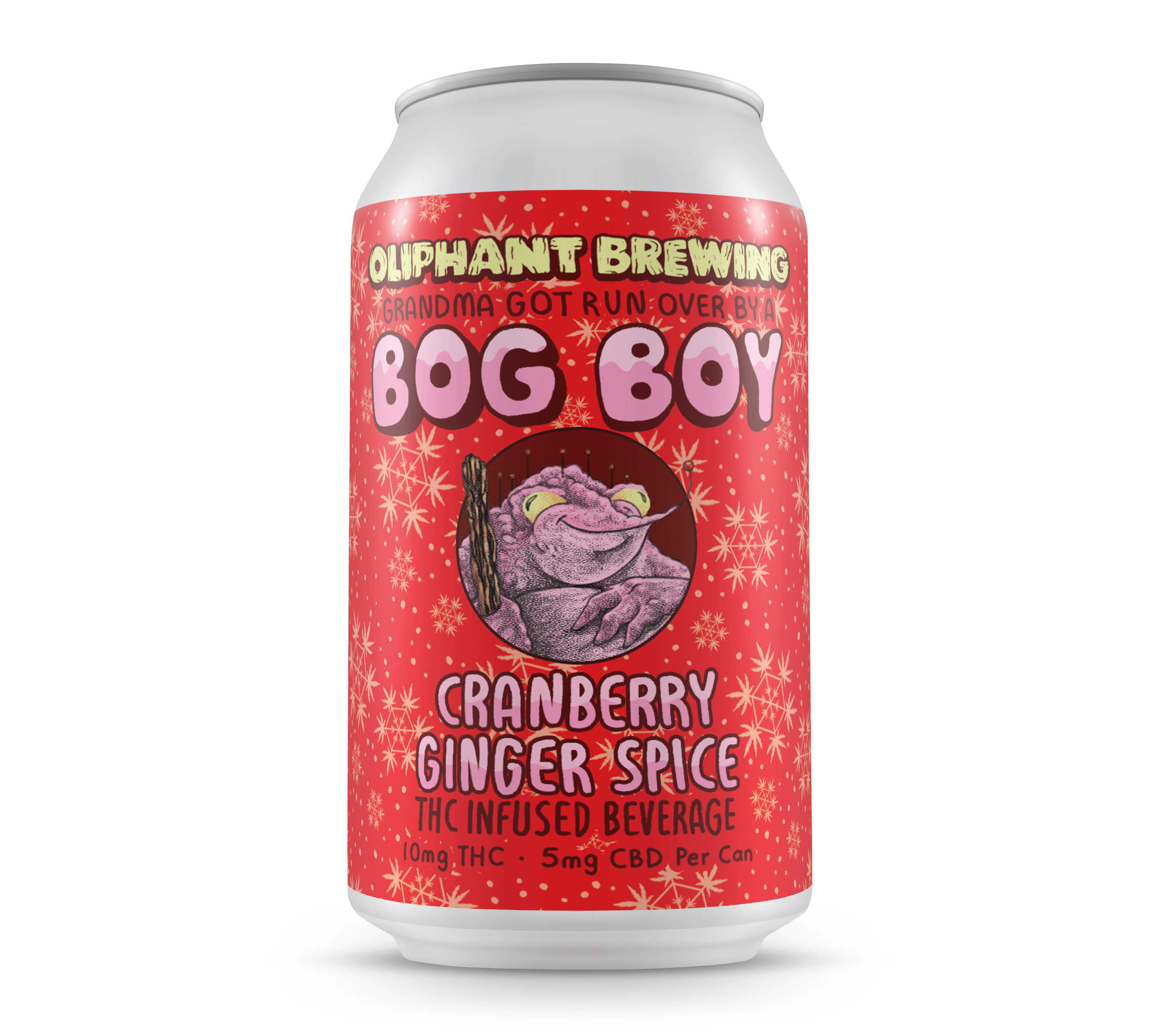 12oz can of Bog Boy