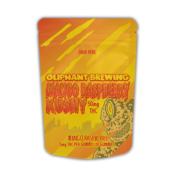 Mango Raspberry Kushy Package