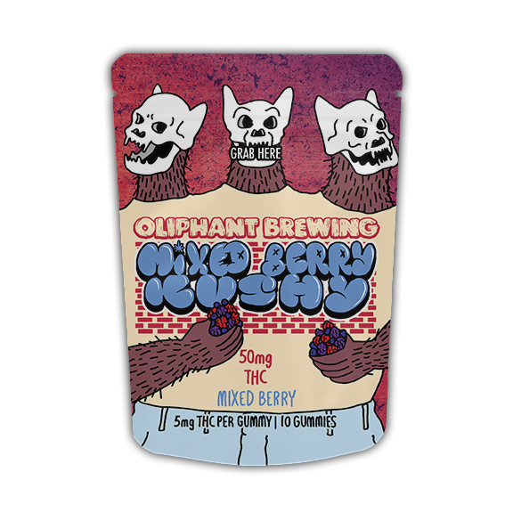 Mixed Berry Kushy Gummy Package