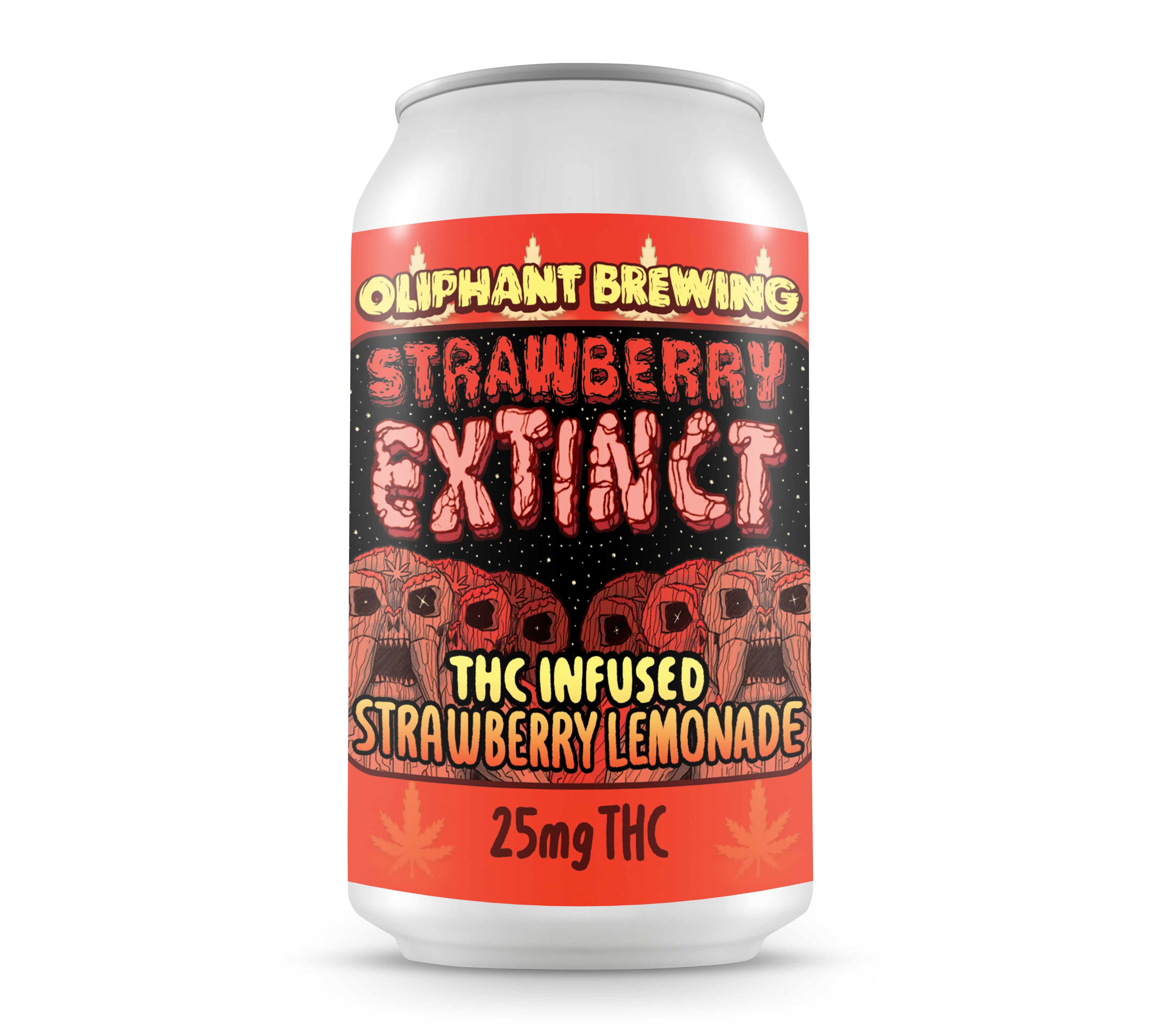 Strawberry Extinct Can