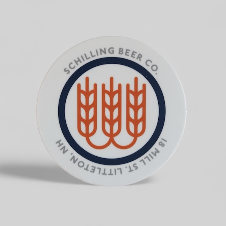Schilling Beer Co. Littleton, NH Sticker