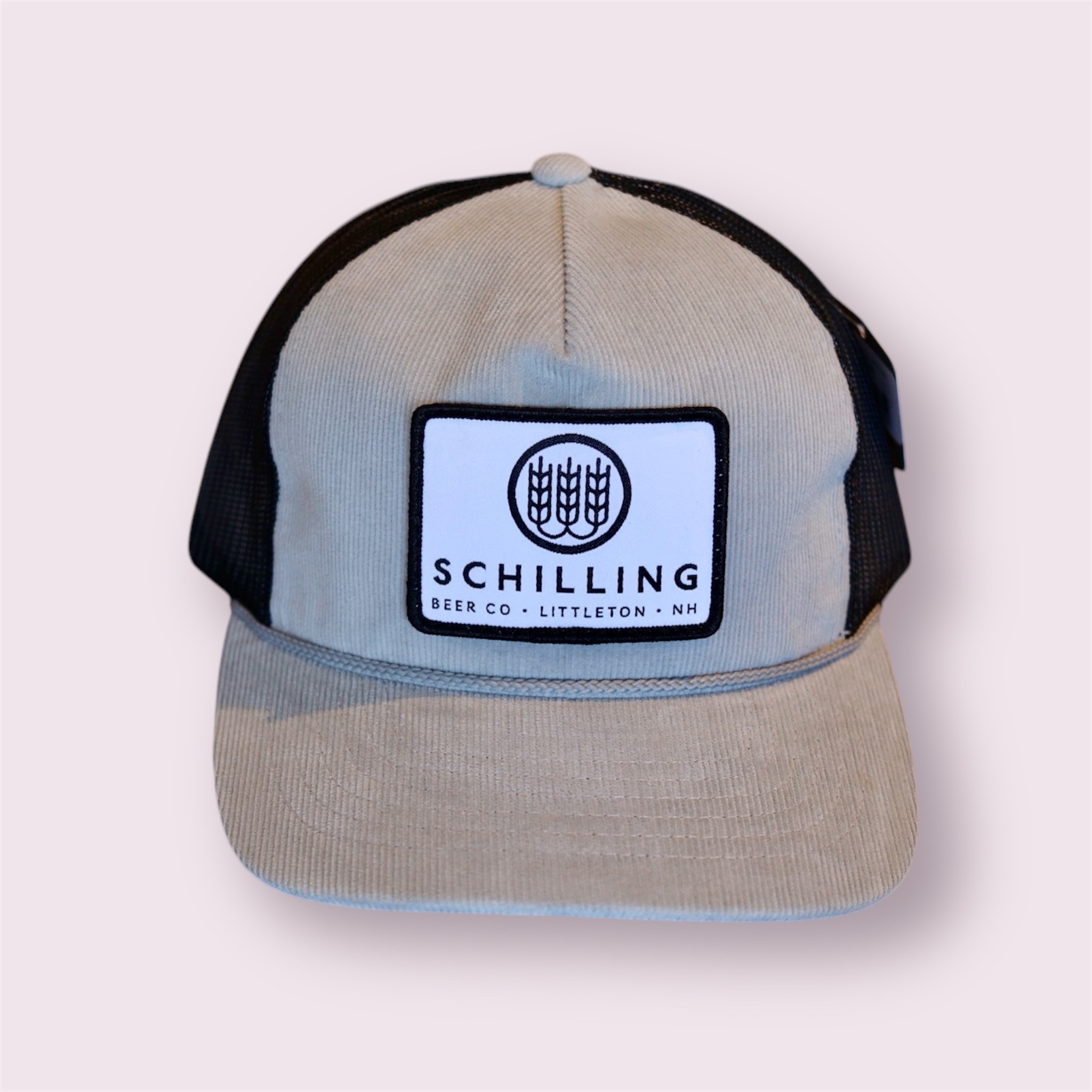Grey Rope Trucker hat