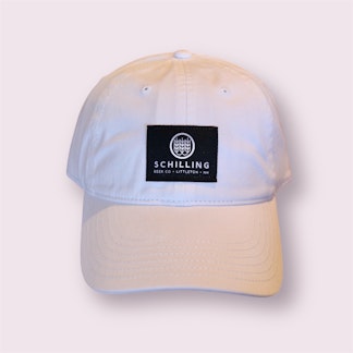 White and Black Casual hat
