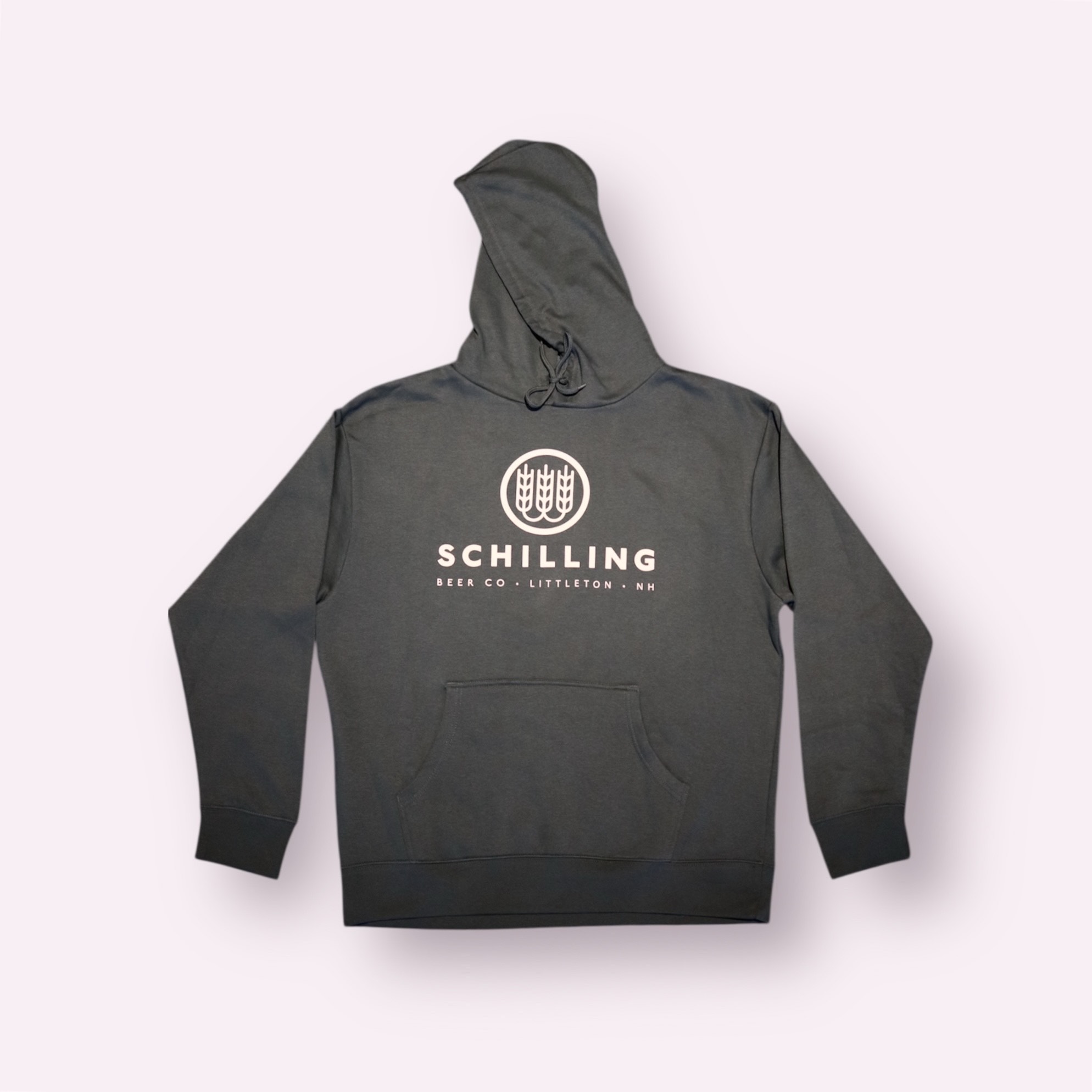 Schilling Pull over Hoodie - Forest Green