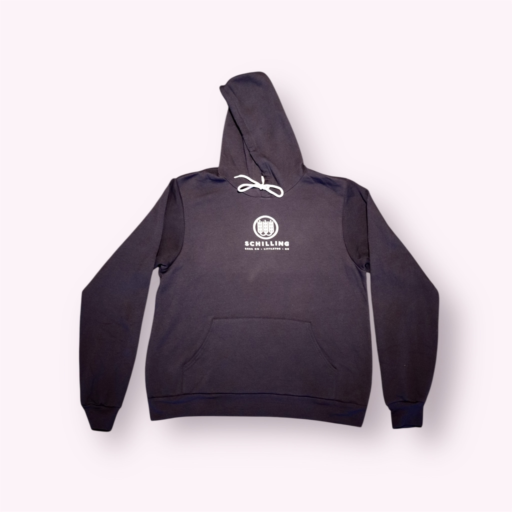 Schilling Pull over Hoodie - Navy/White