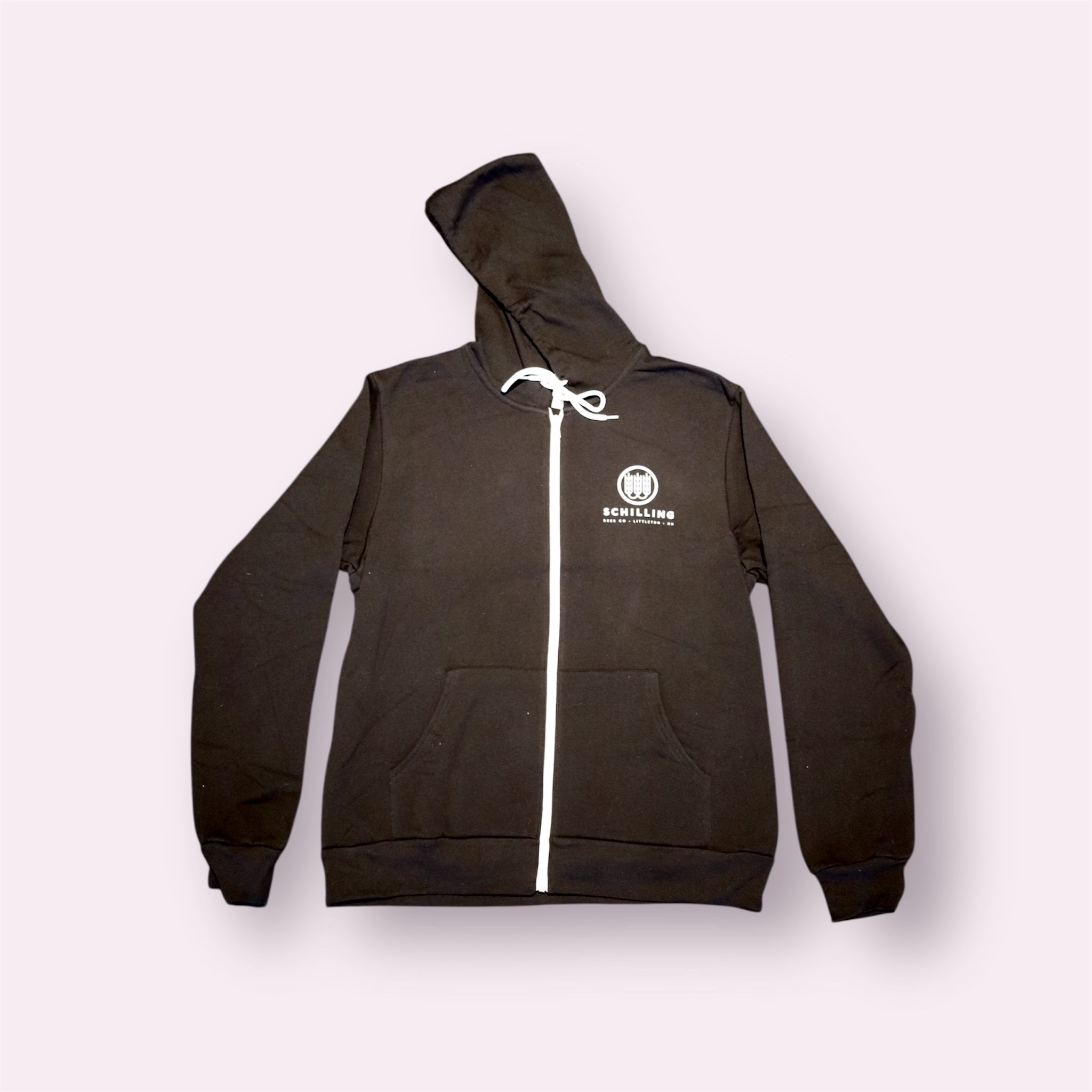 Schilling Zip up Hoodie - Black