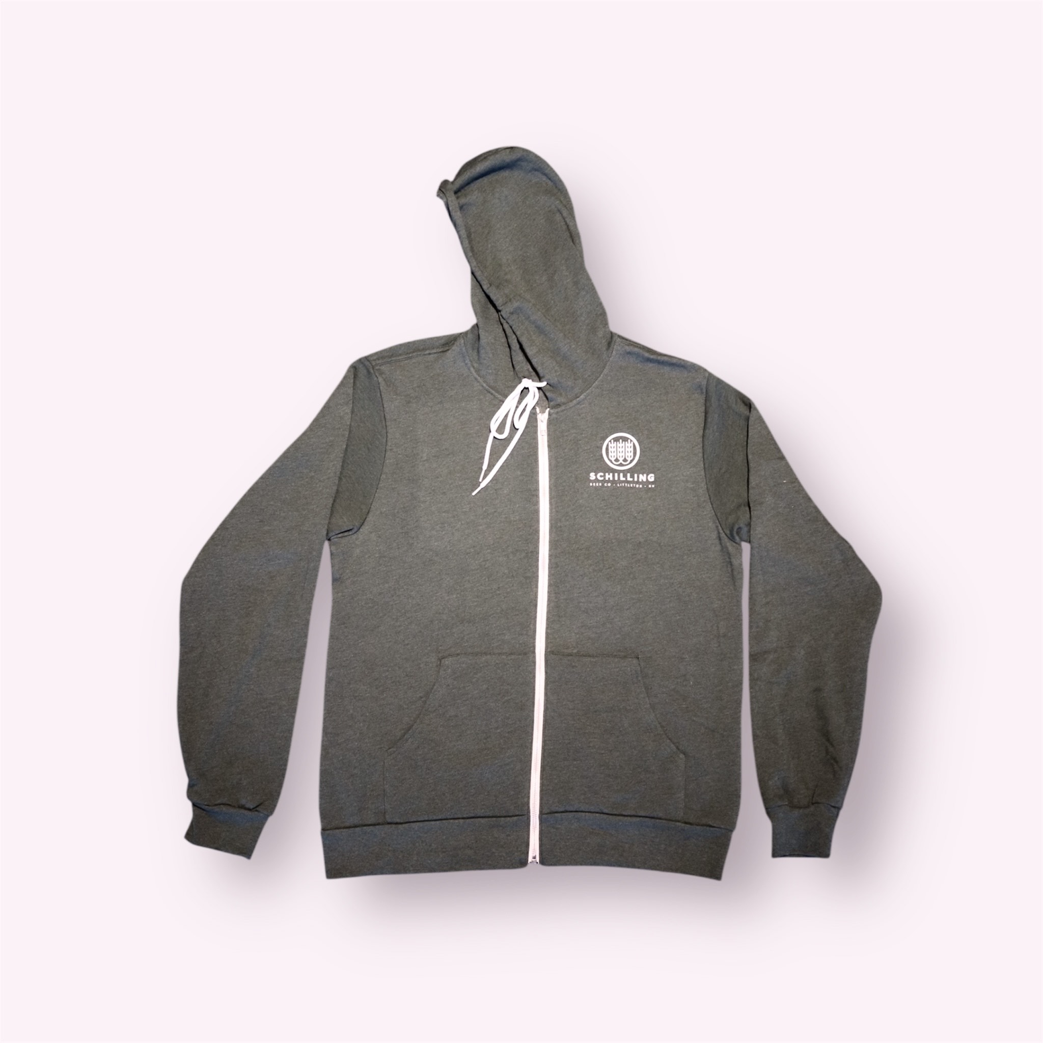 Schilling Zip Up Hoodie - Green