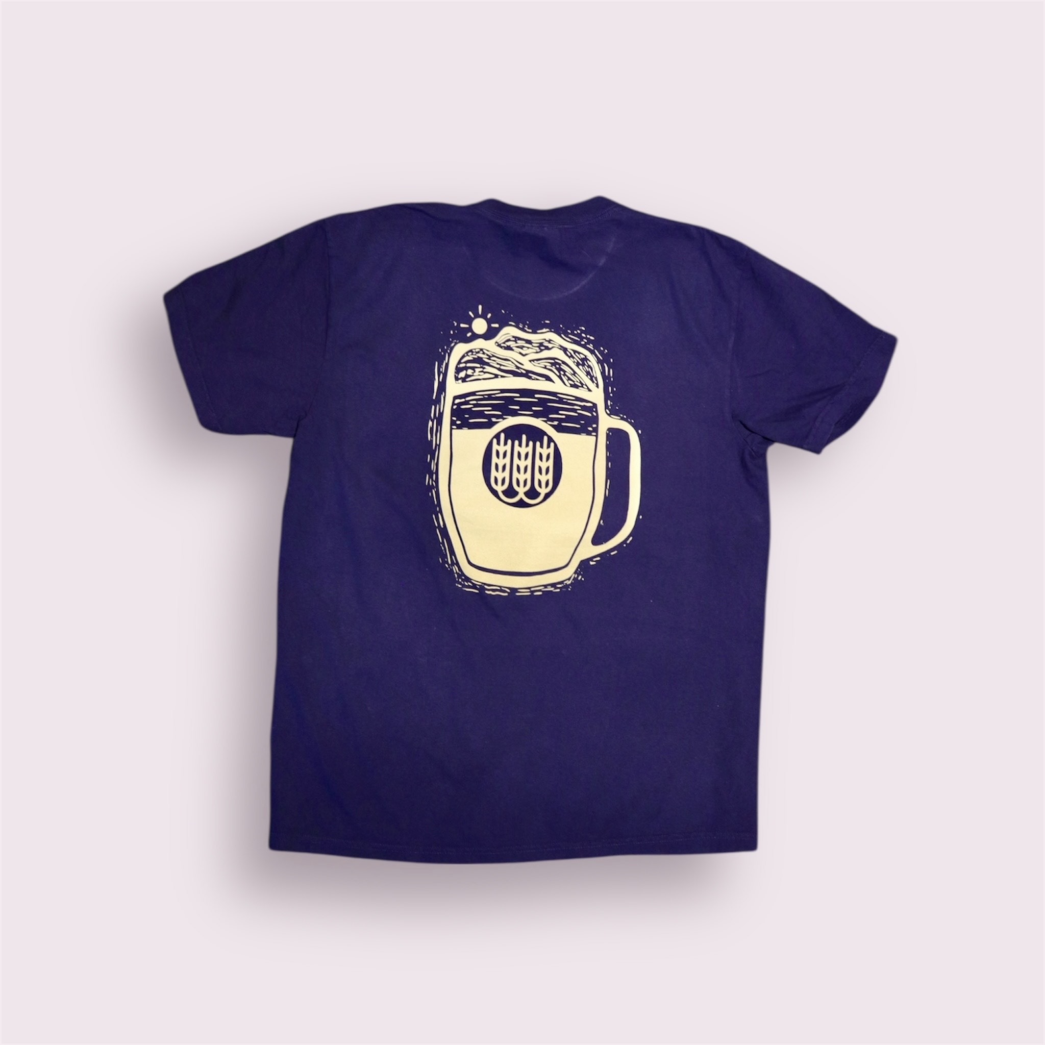 Mountain Mug T-Shirt - Blue