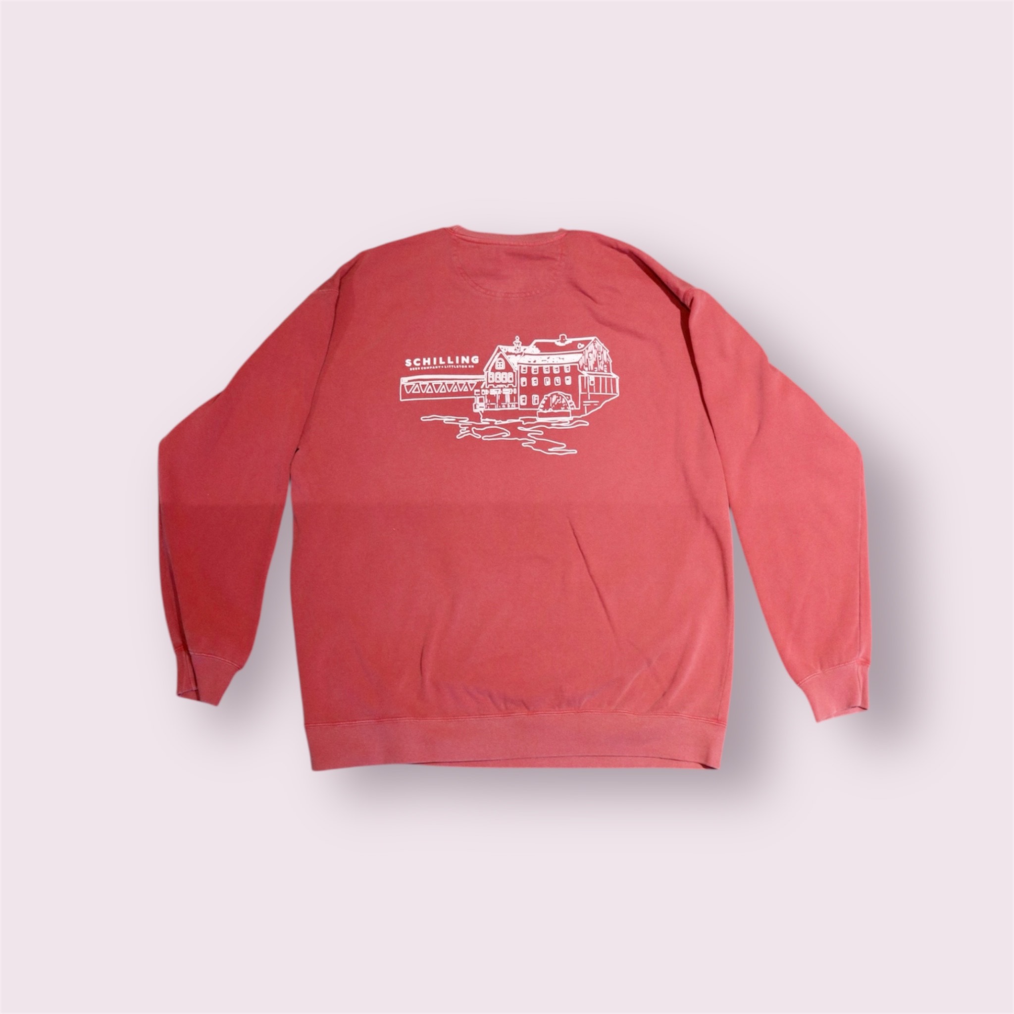 Riverside Crewneck - Crimson