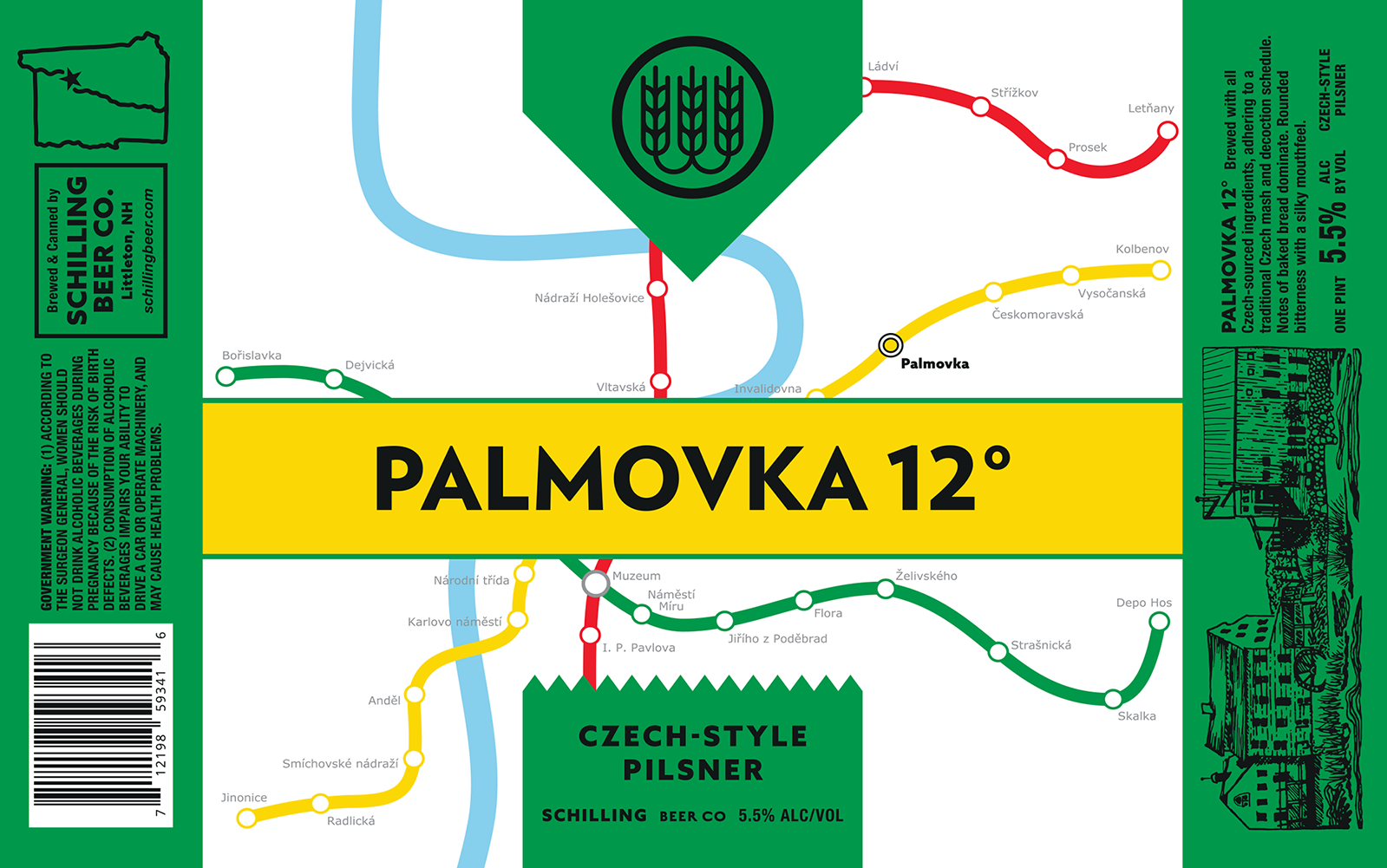 Palmovka 12°
