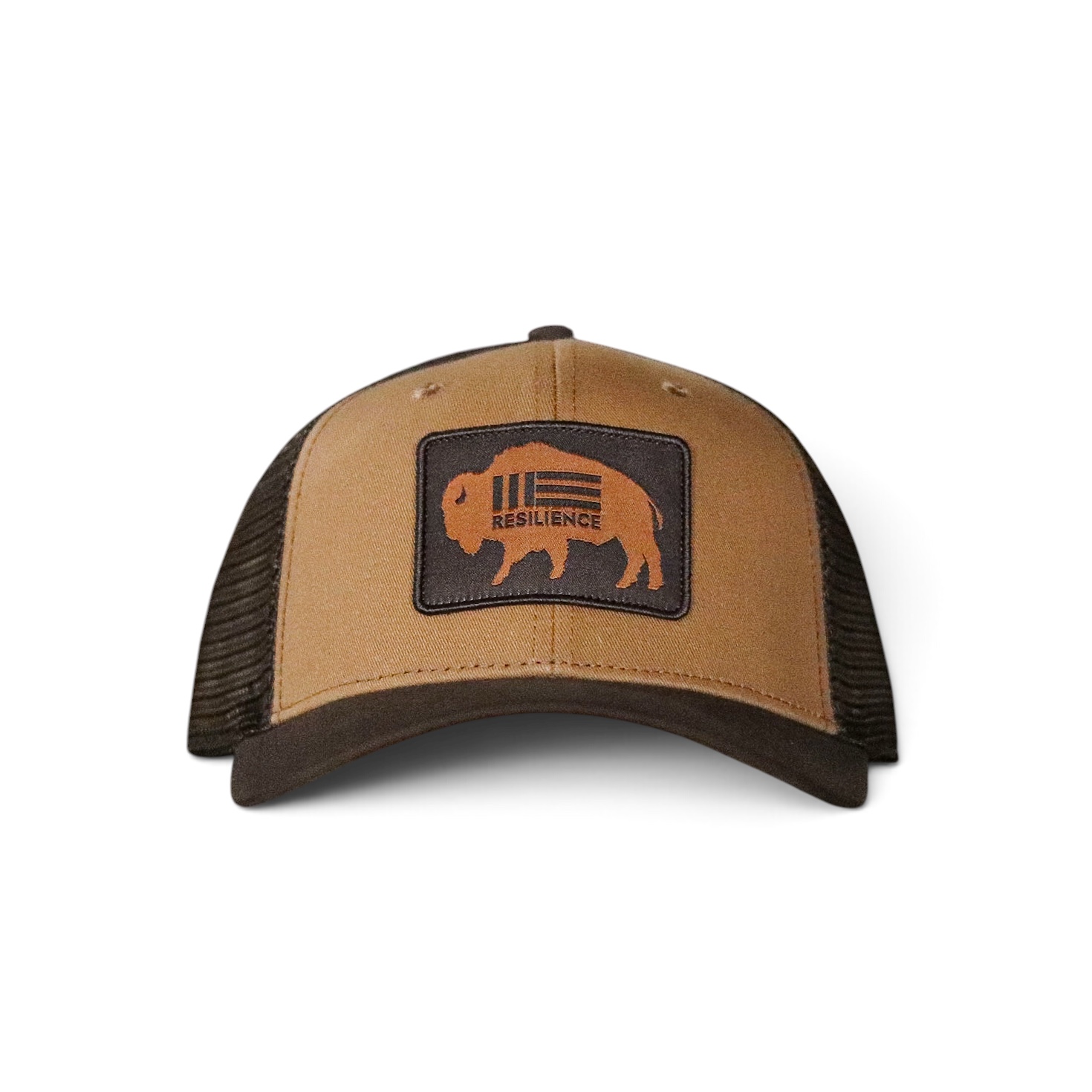 Resilience Trucker Hat - Brown/Tan