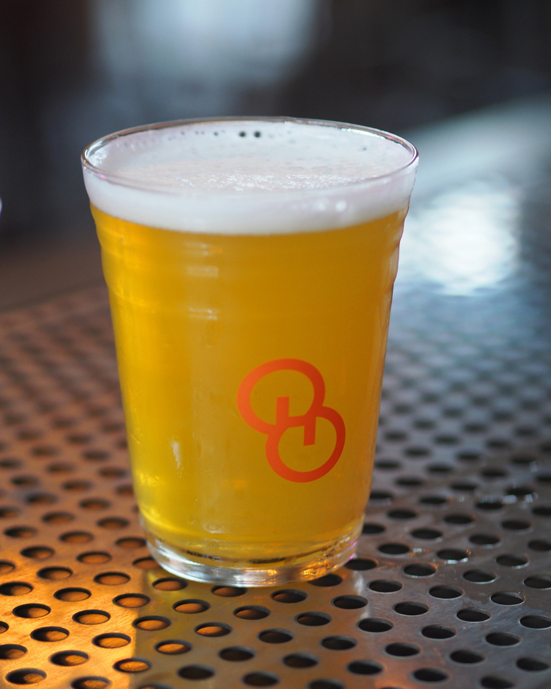 Photo of glass with beer in it