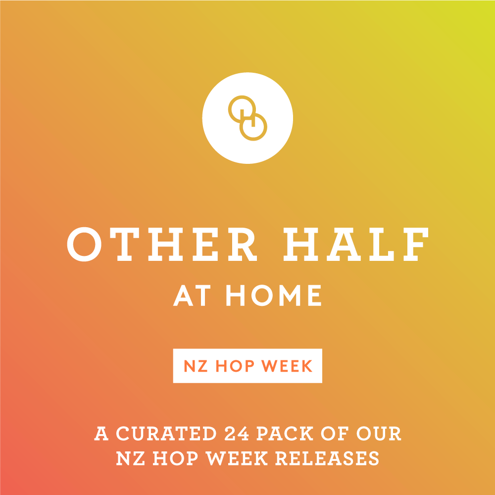 NZ Hop Week Shipping box graphic