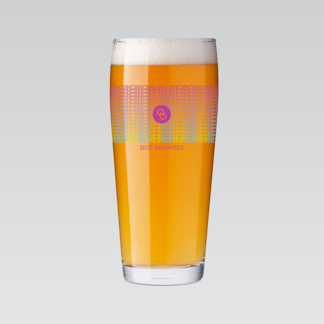 Hop Showers Becher Glass Front