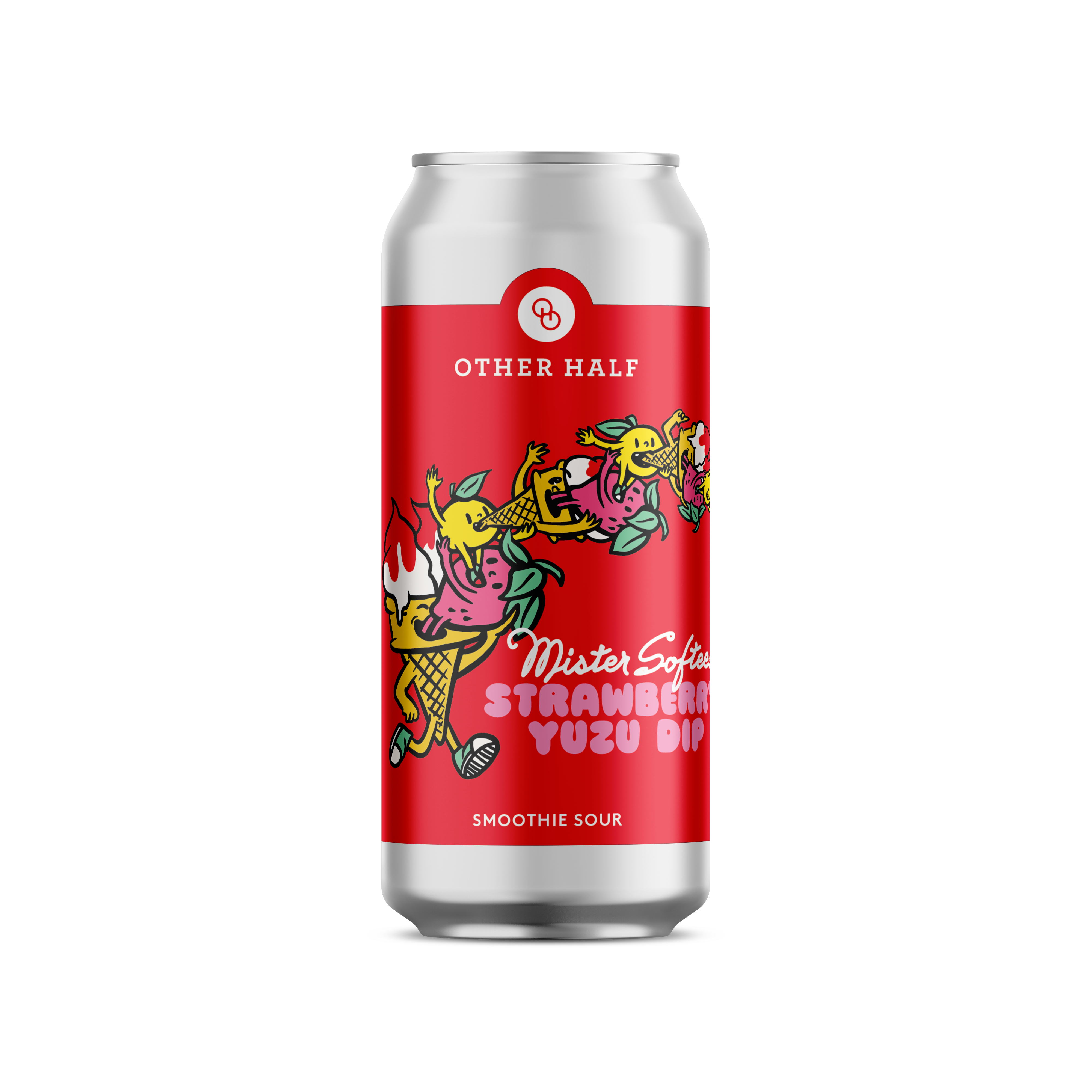 Mister Softee Strawberry Yuzu Dip Berliner