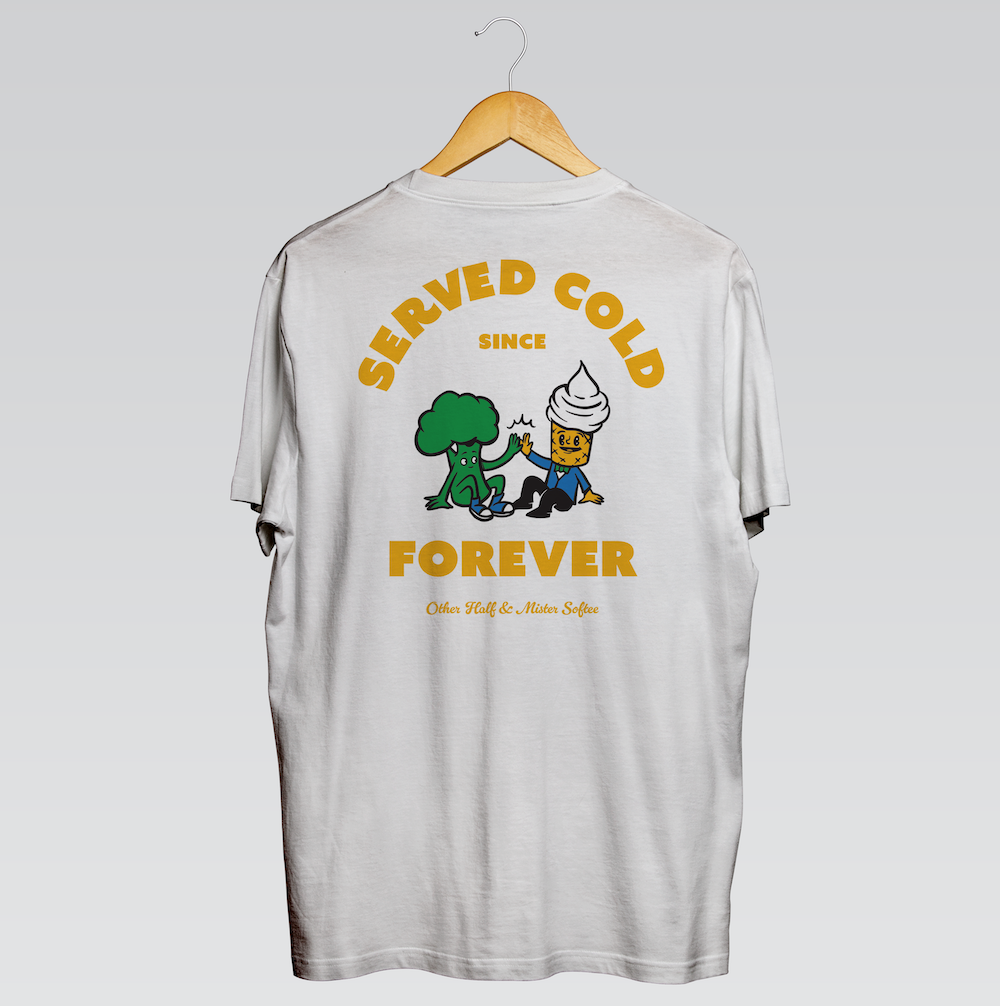 other half x mister softee tee back