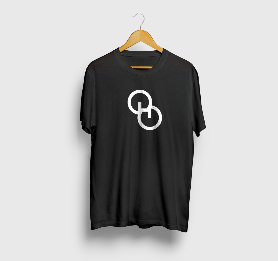 classic logo shirt black