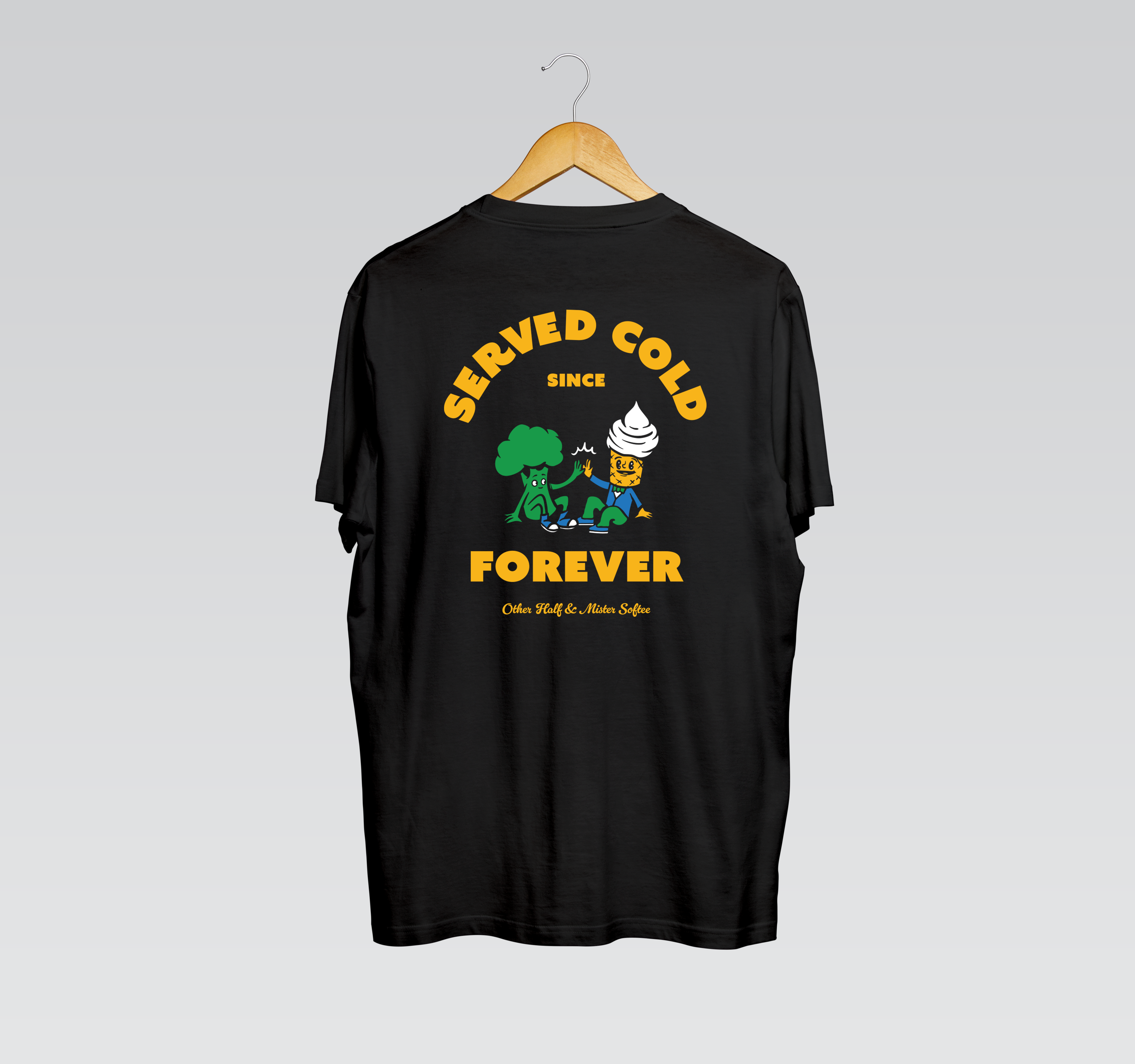 Mister Softee Other Half Black Shirt back