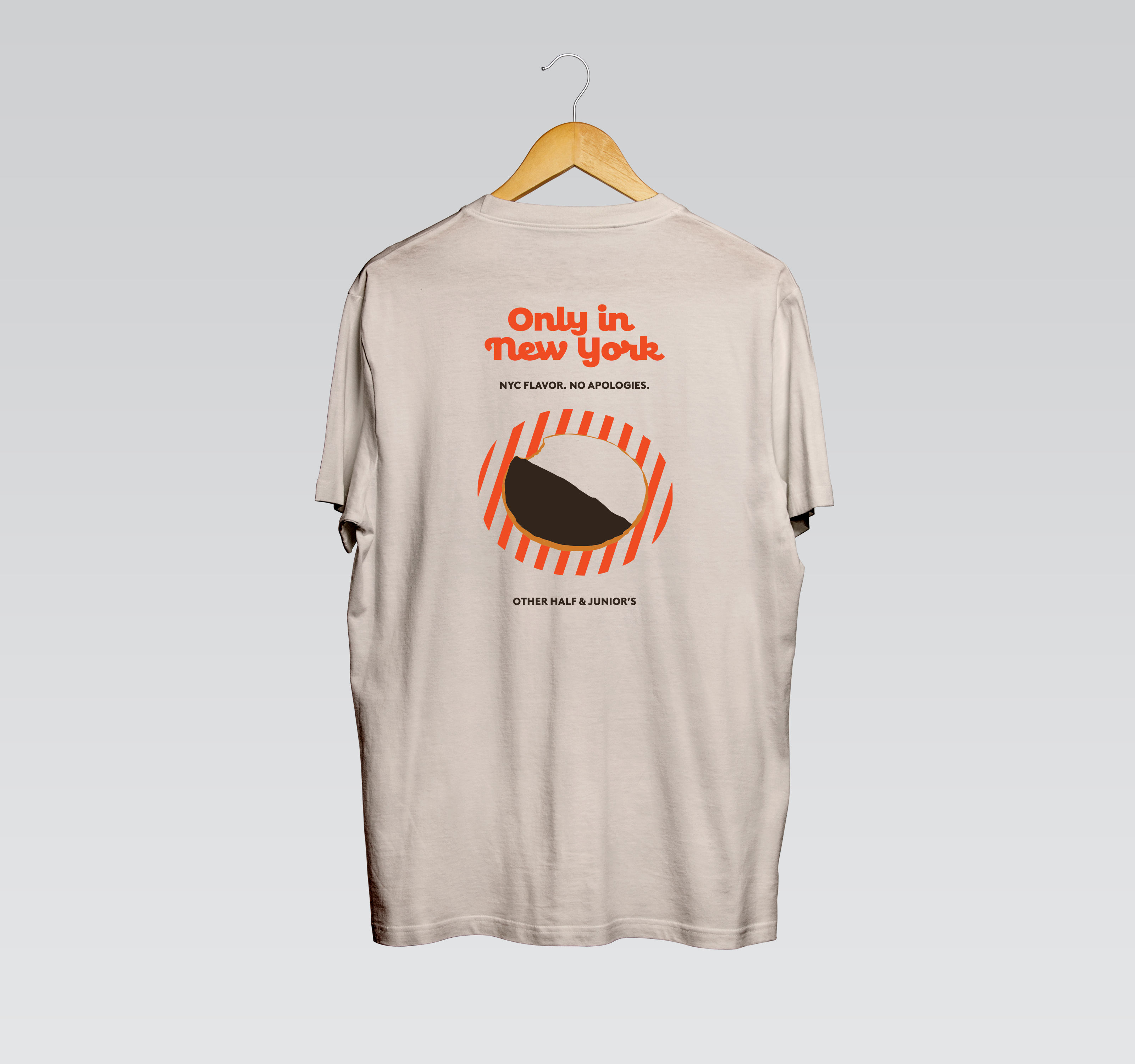 black and white cookie tee