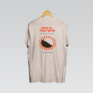 black and white cookie tee
