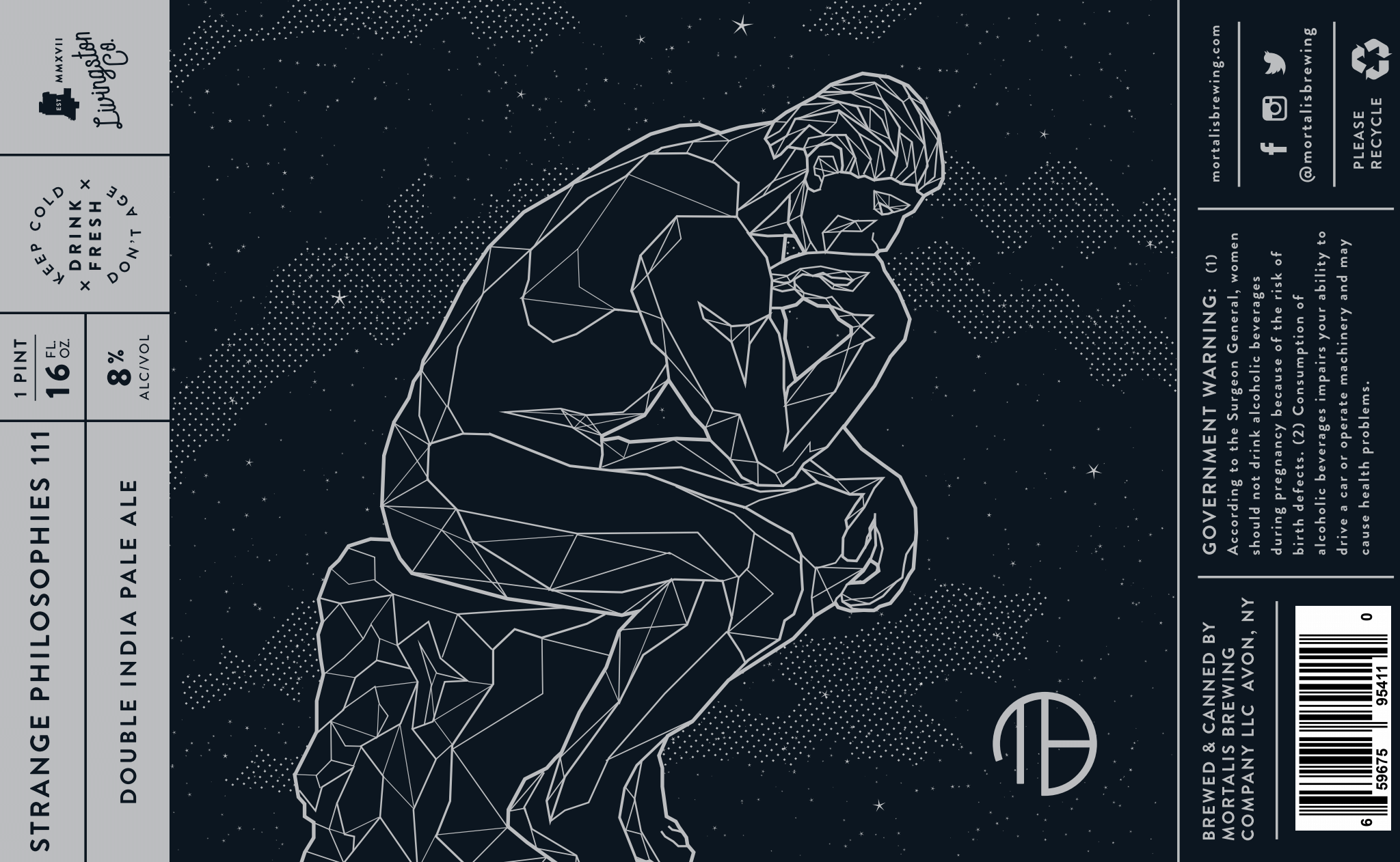 Strange Philosophies 111 Label