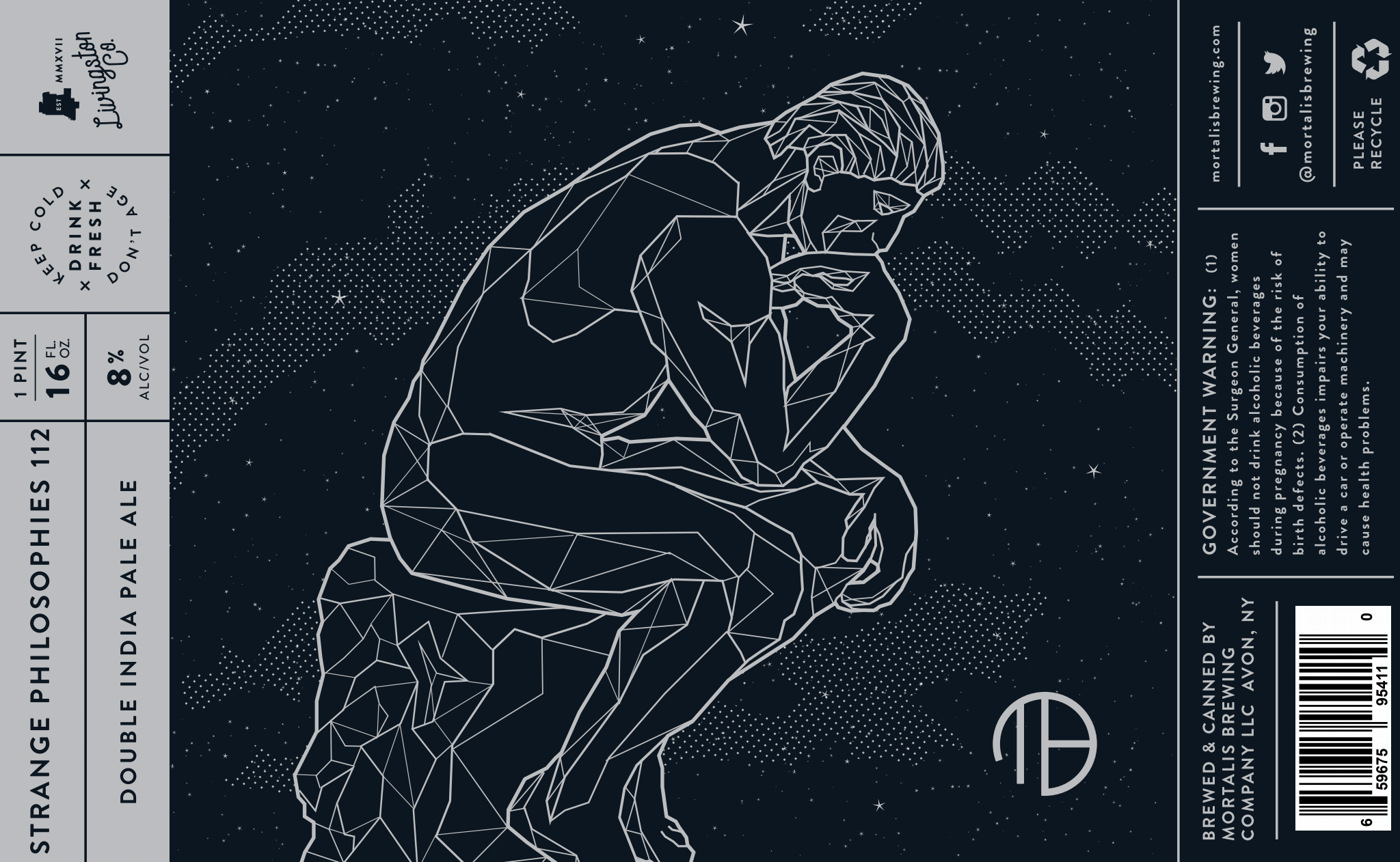 Strange Philosophies 112 Label