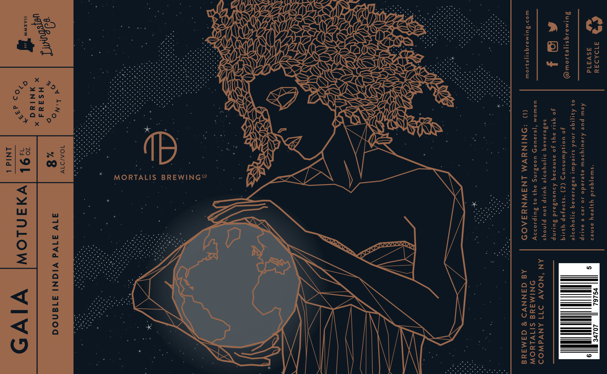 Gaia | Motueka label