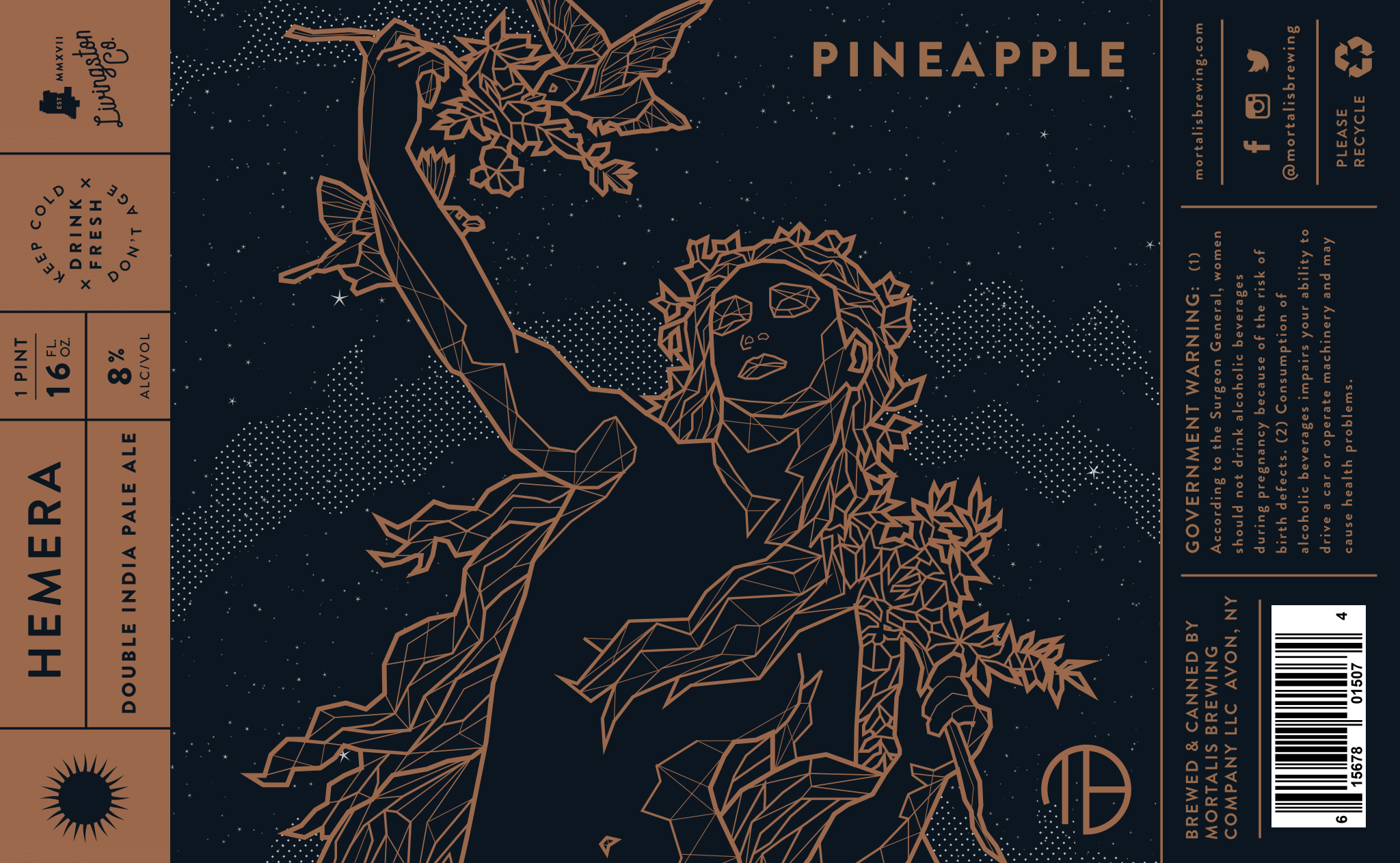 Hemera | Pineapple Label
